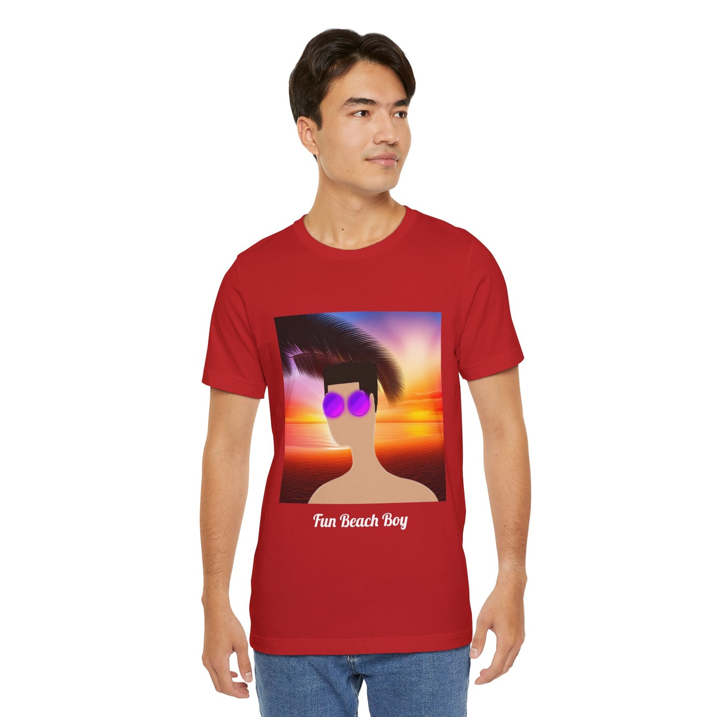 Fun Beach Boy Jaden - Unisex Softstyle T-Shirt