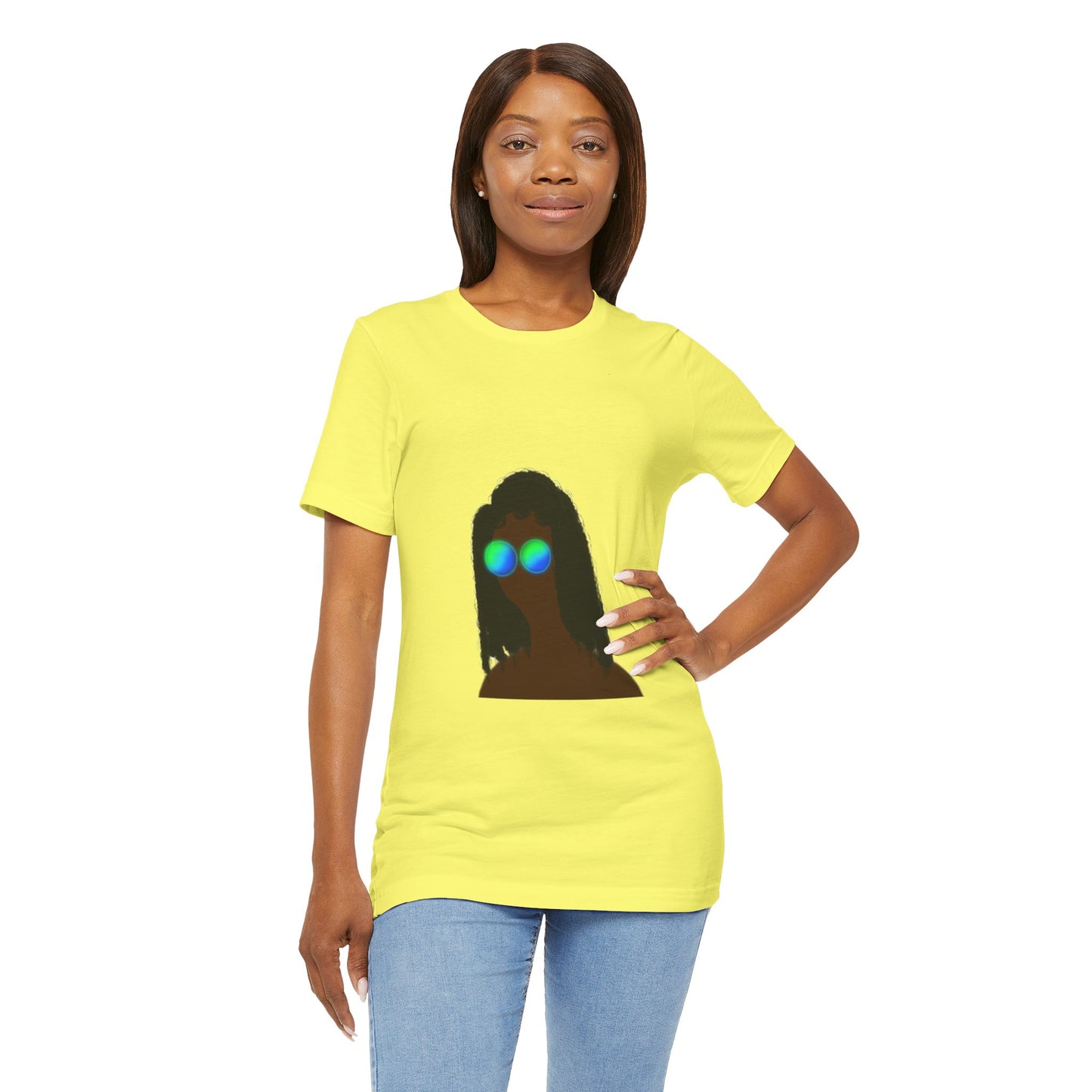 Diana - Long Frizzy Hair Unisex Softstyle T-Shirt