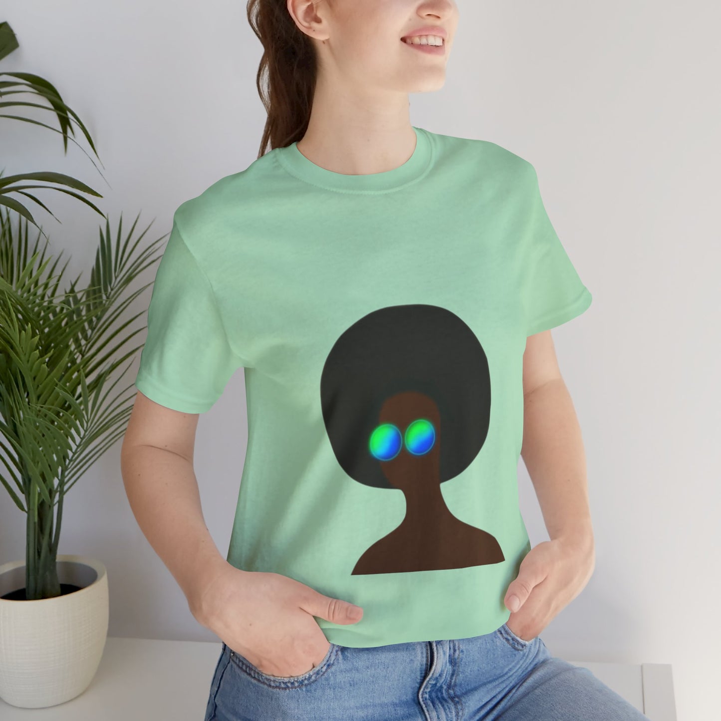 Christine - Afro Hair Unisex Softstyle T-Shirt