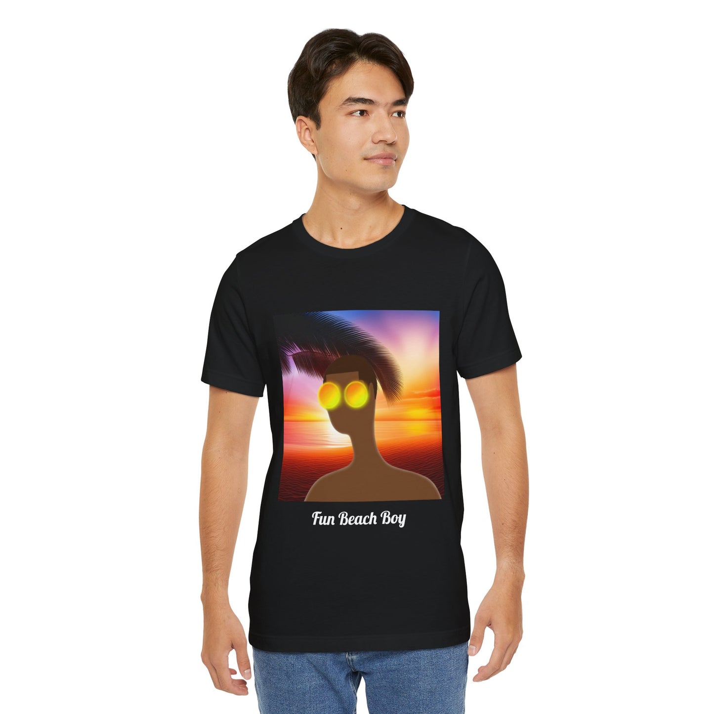 Fun Beach Boy Jeremiah - Unisex Softstyle T-Shirt