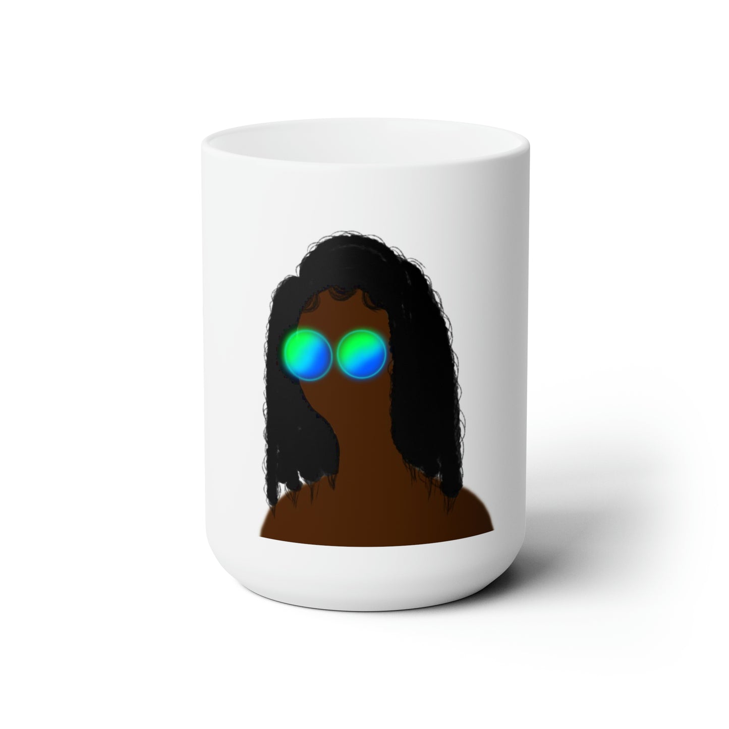 Diana - Long Frizzy Hair Mug 15oz