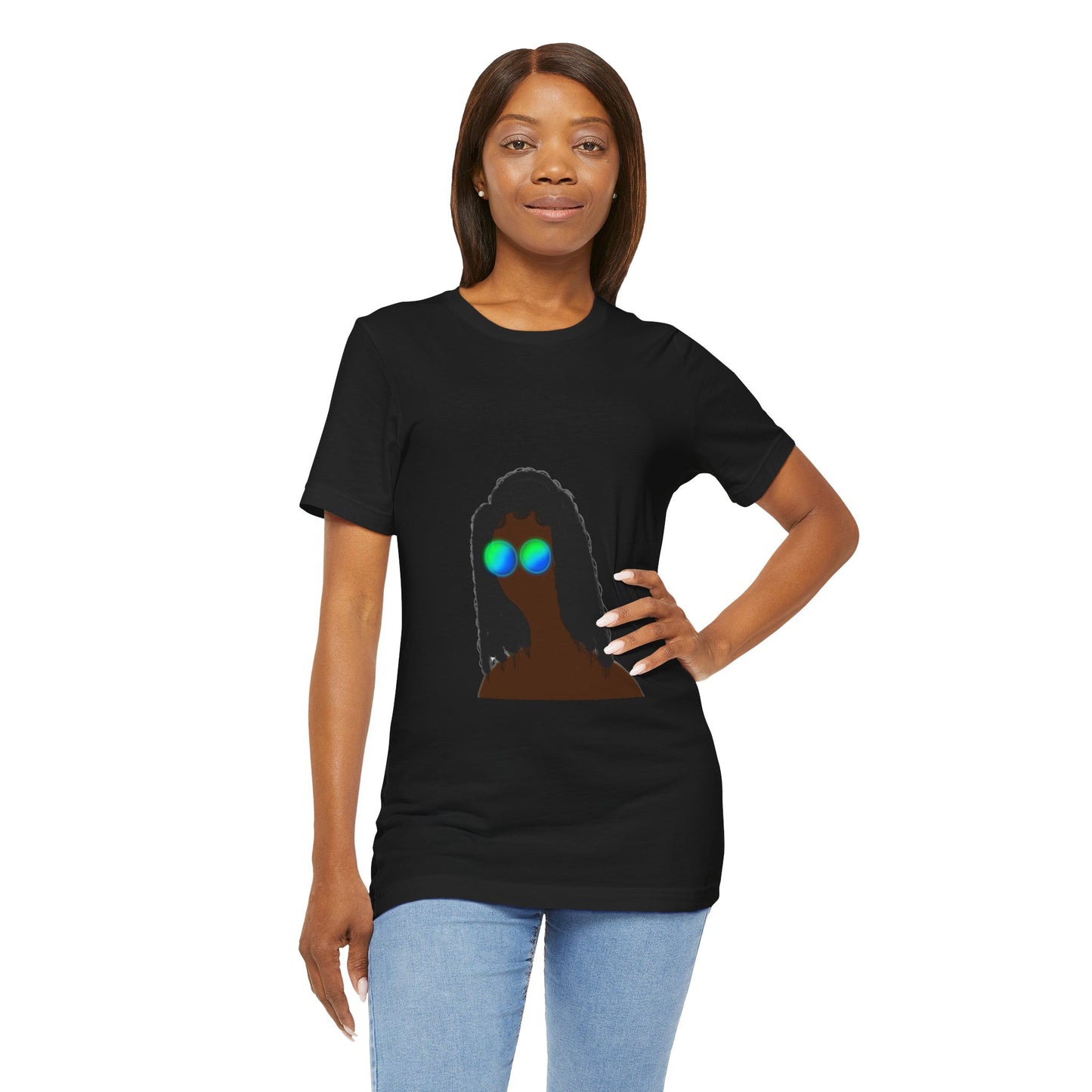 Diana - Long Frizzy Hair Unisex Softstyle T-Shirt