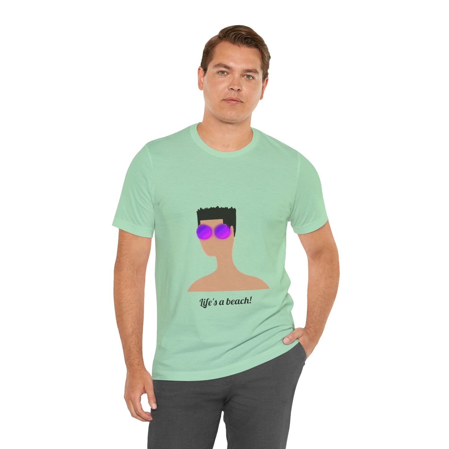 Plain Beach Boy Jaden - Unisex Softstyle T-Shirt