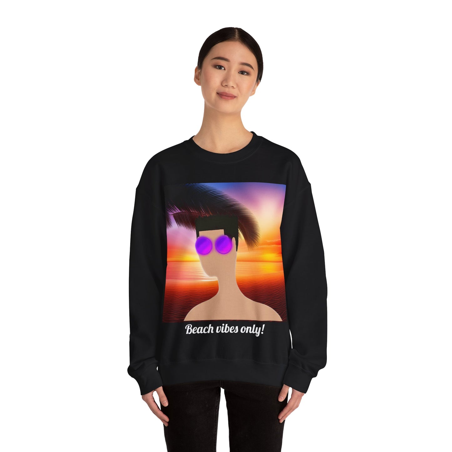 Fun Beach Boy Jaden - Unisex Crewneck Sweatshirt