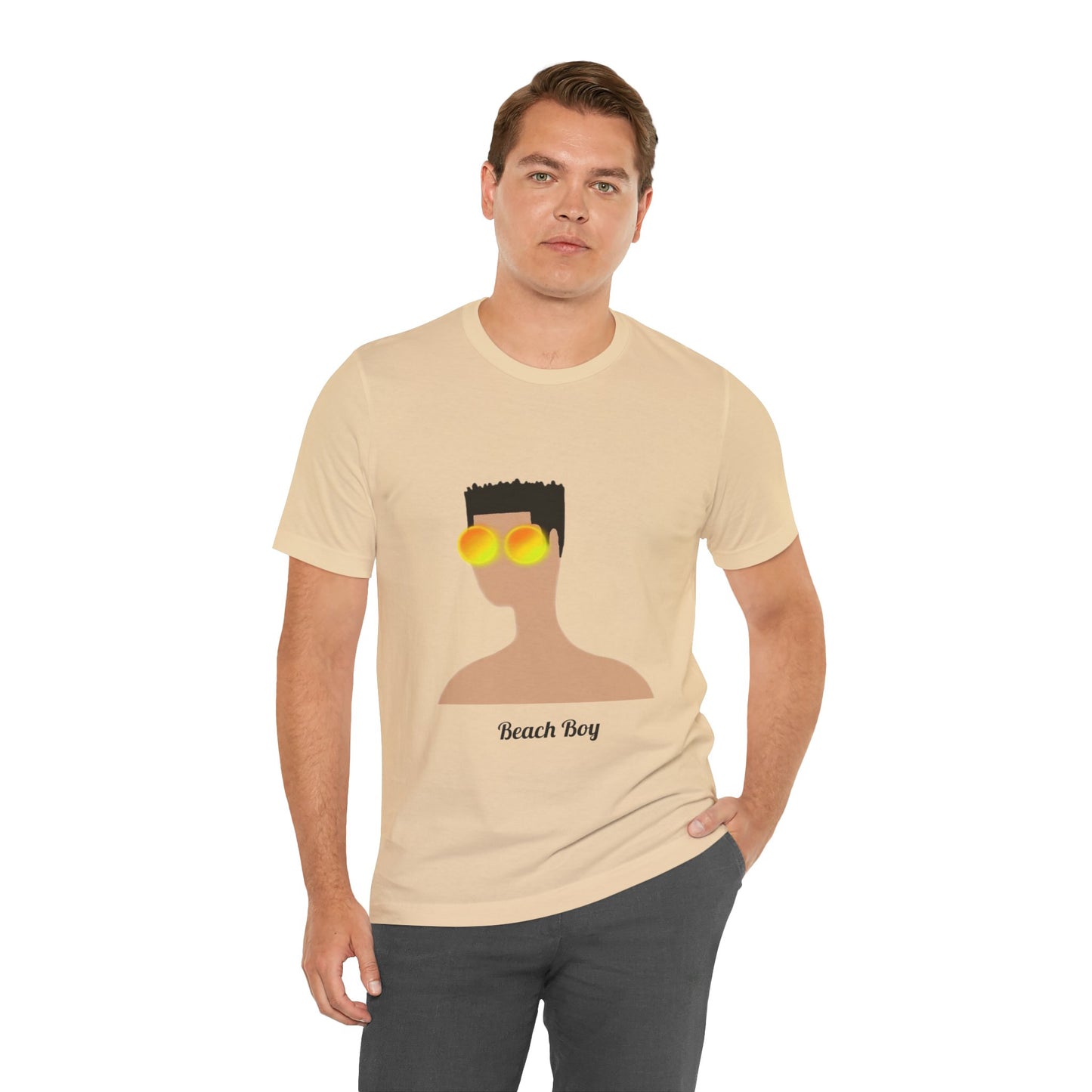 Plain Beach Boy Jaden - Unisex Softstyle T-Shirt