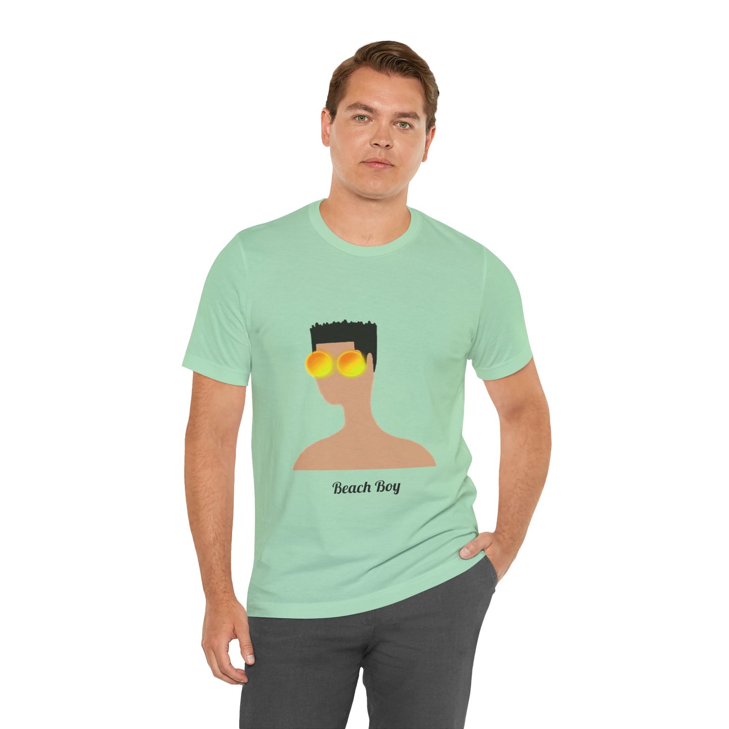 Plain Beach Boy Jaden - Unisex Softstyle T-Shirt