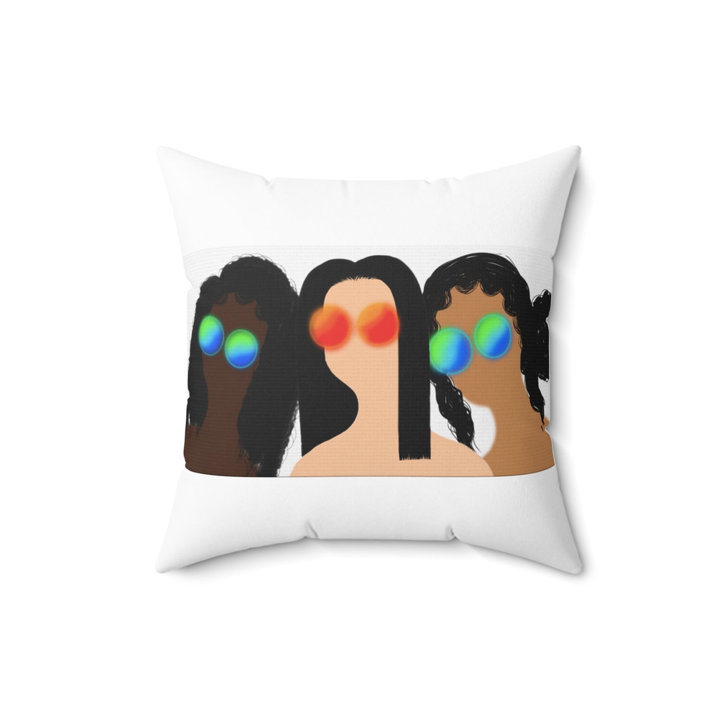 Friendship - Spun Polyester Square Pillow