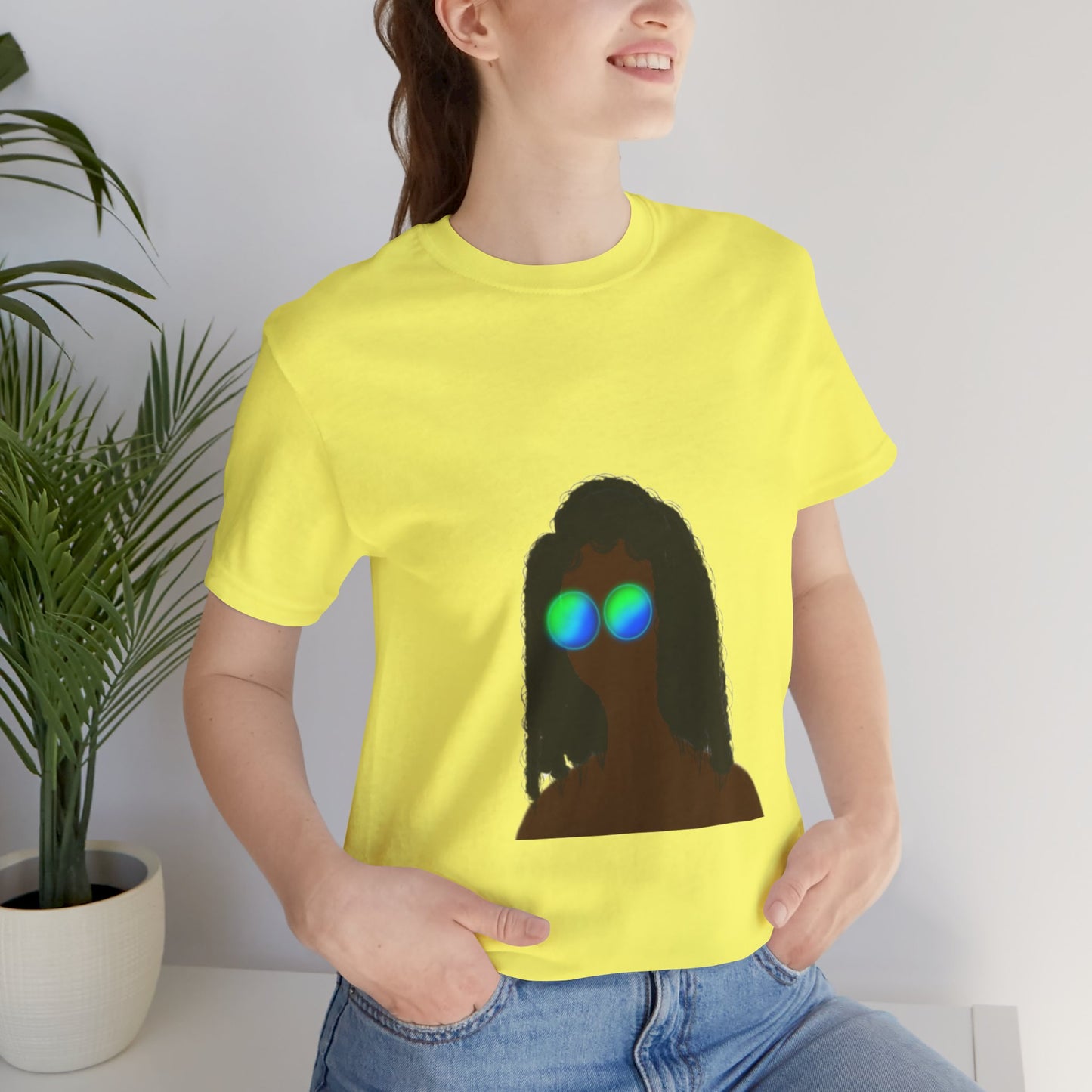 Diana - Long Frizzy Hair Unisex Softstyle T-Shirt