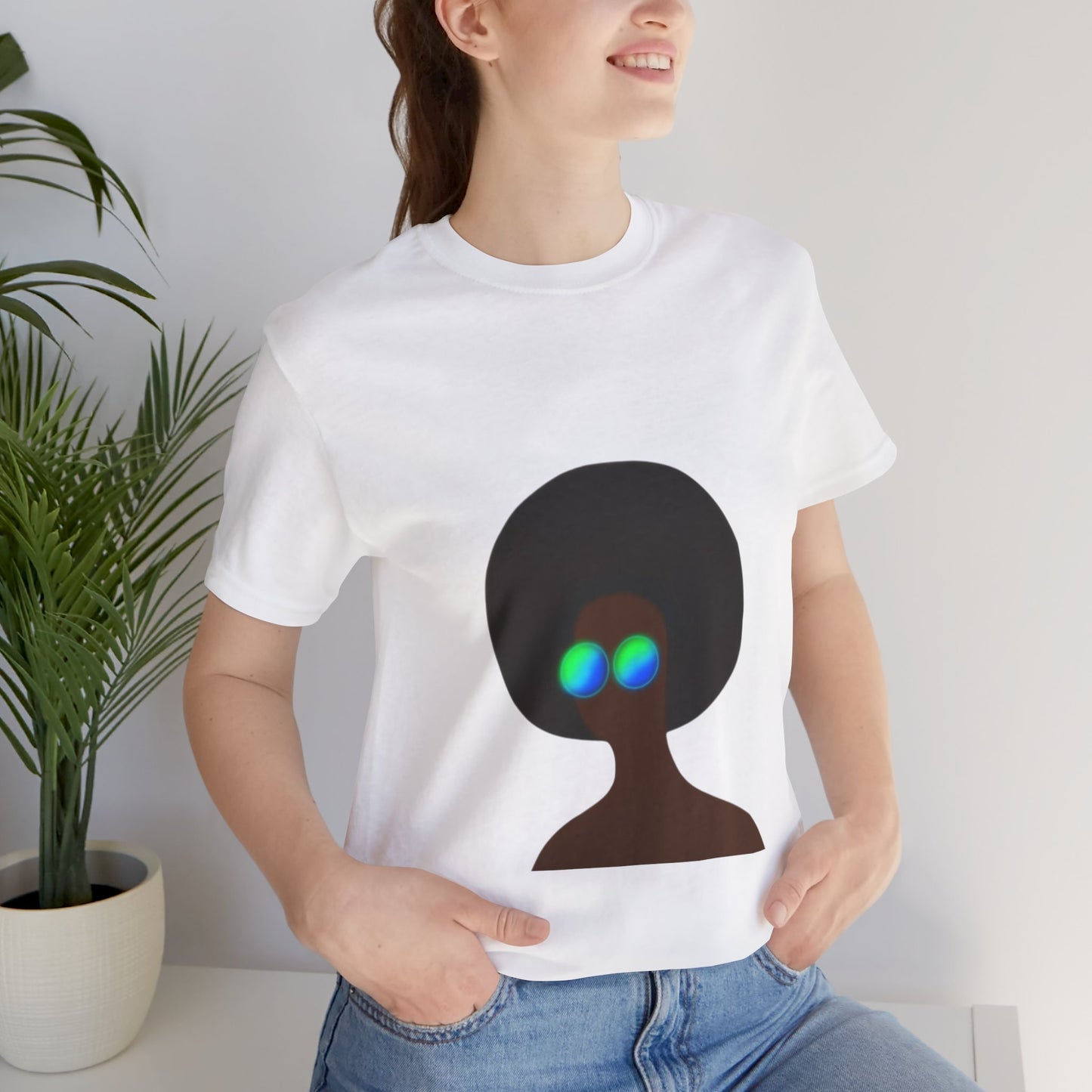 Christine - Afro Hair Unisex Softstyle T-Shirt