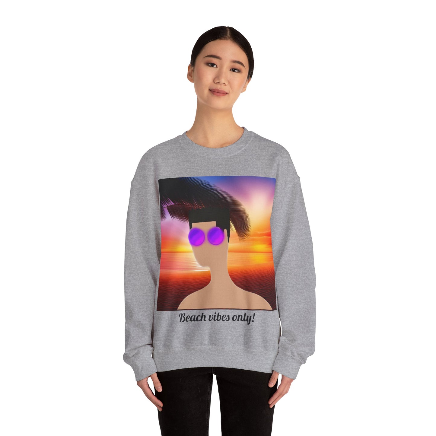 Fun Beach Boy Jaden - Unisex Crewneck Sweatshirt