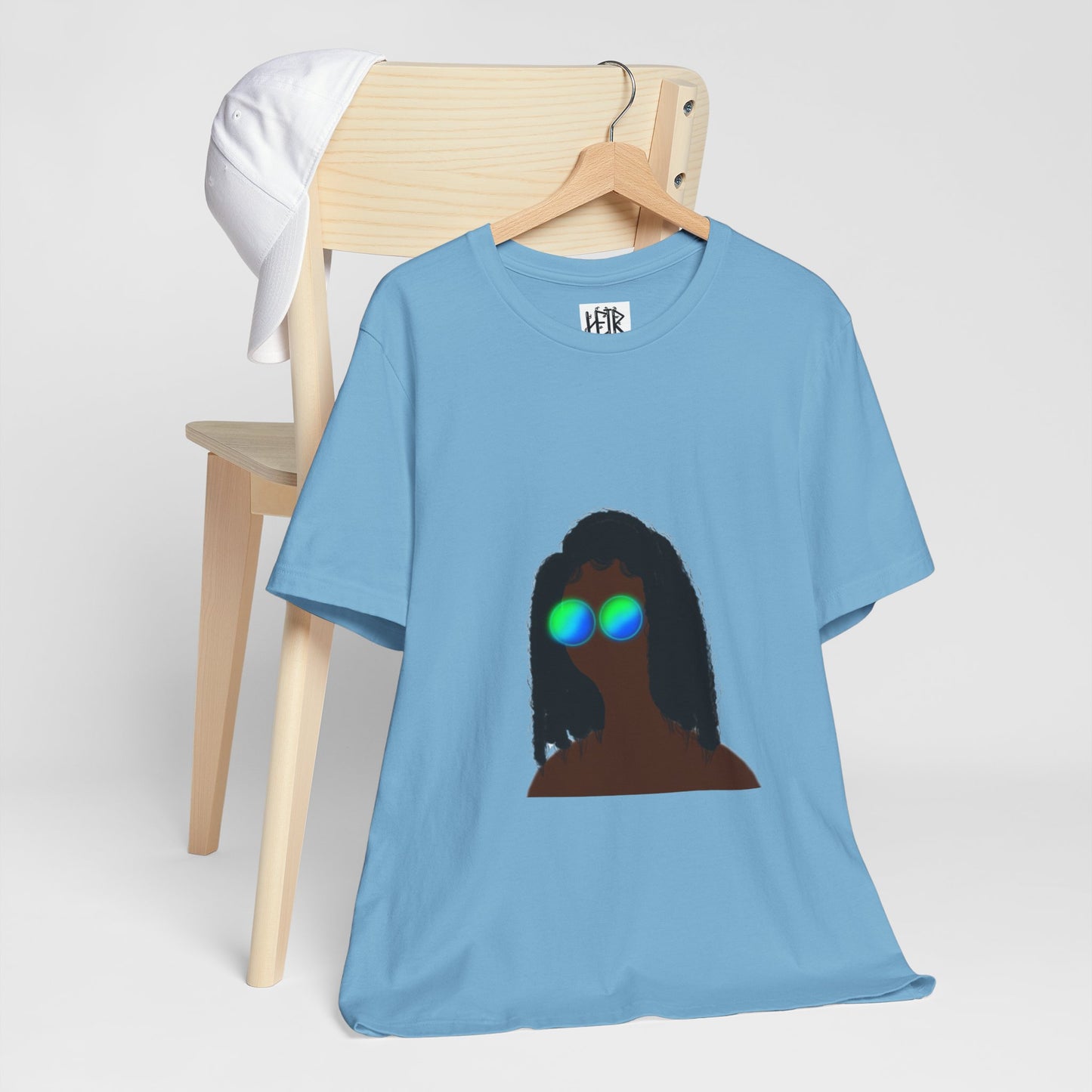 Diana - Long Frizzy Hair Unisex Softstyle T-Shirt