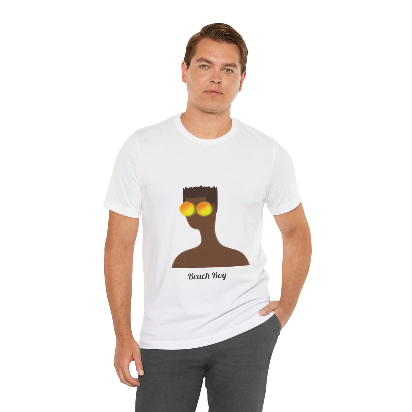 Plain Beach Boy Jaden - Unisex Softstyle T-Shirt