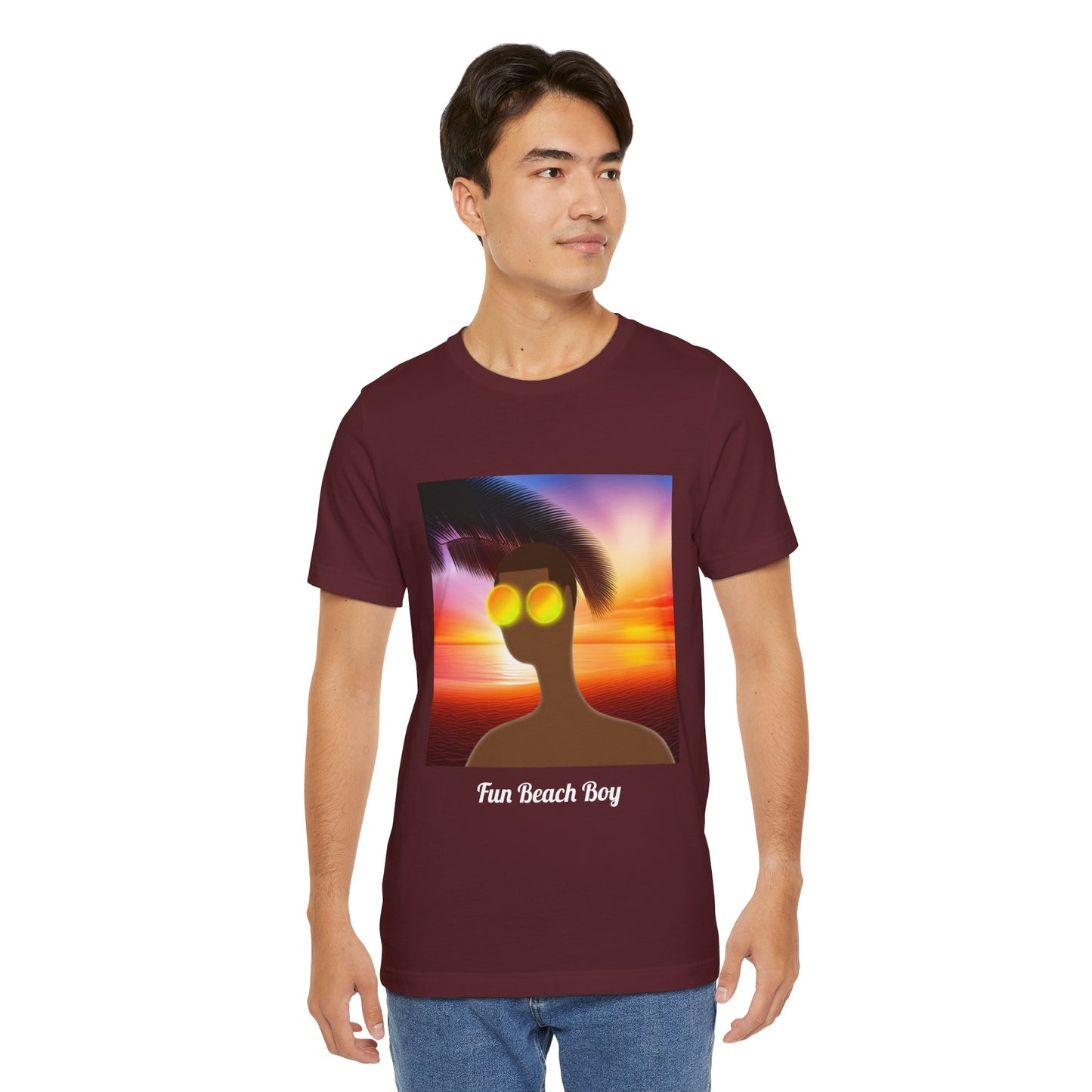 Fun Beach Boy Jeremiah - Unisex Softstyle T-Shirt