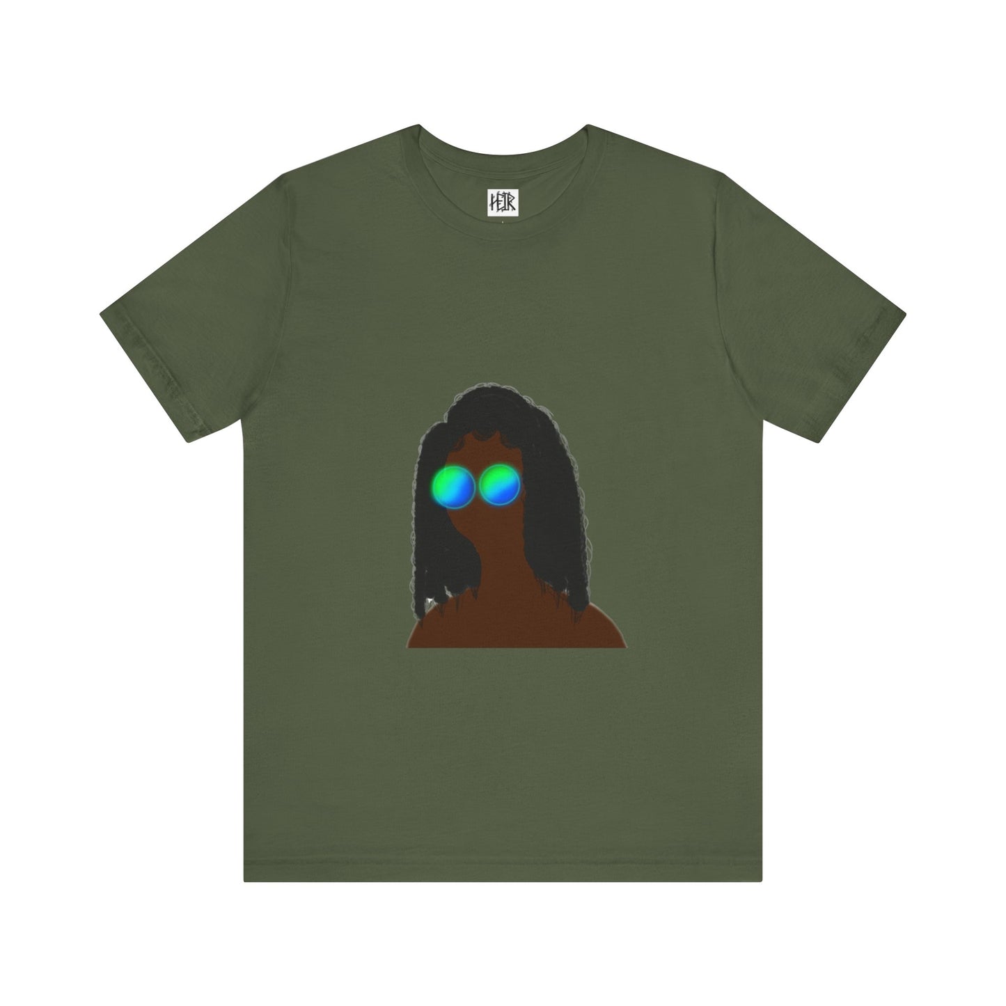 Diana - Long Frizzy Hair Unisex Softstyle T-Shirt