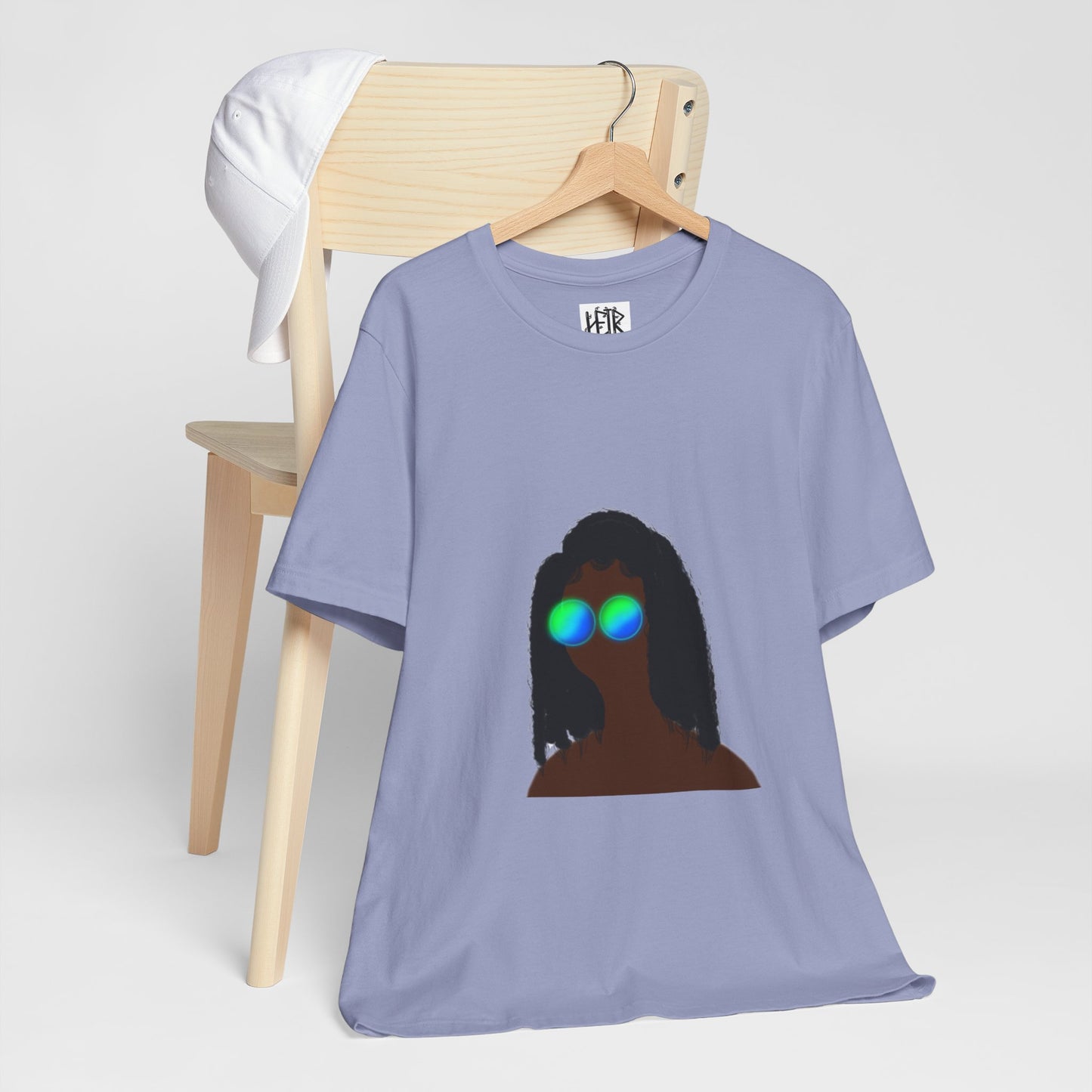 Diana - Long Frizzy Hair Unisex Softstyle T-Shirt