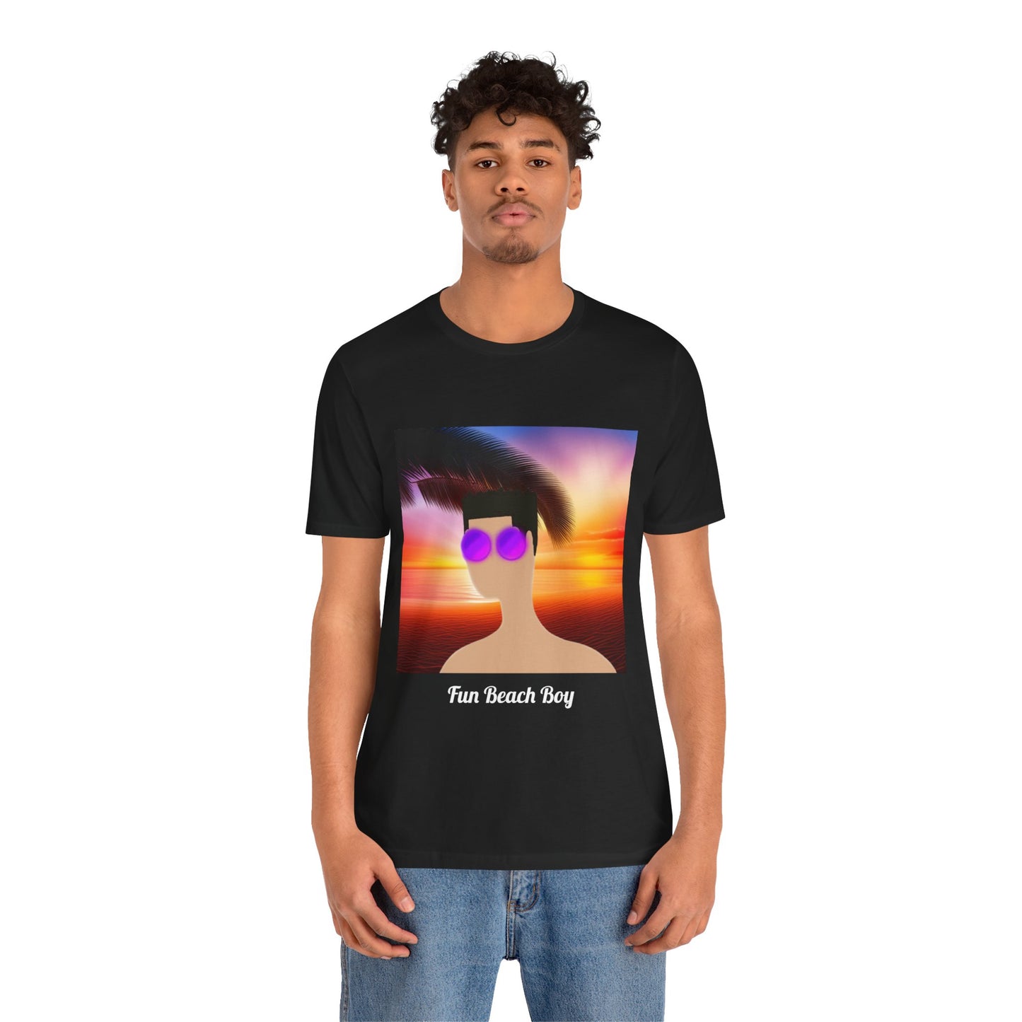 Fun Beach Boy Jaden - Unisex Softstyle T-Shirt