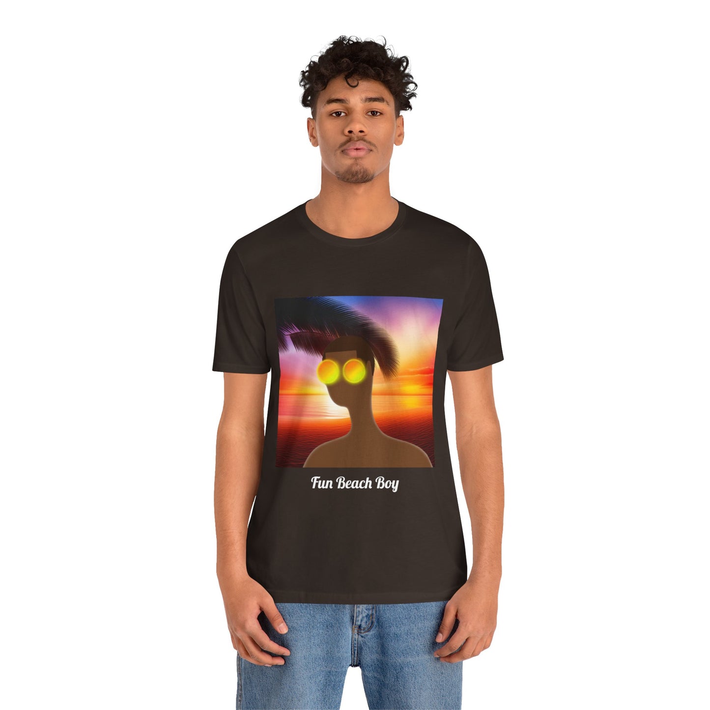 Fun Beach Boy Jeremiah - Unisex Softstyle T-Shirt