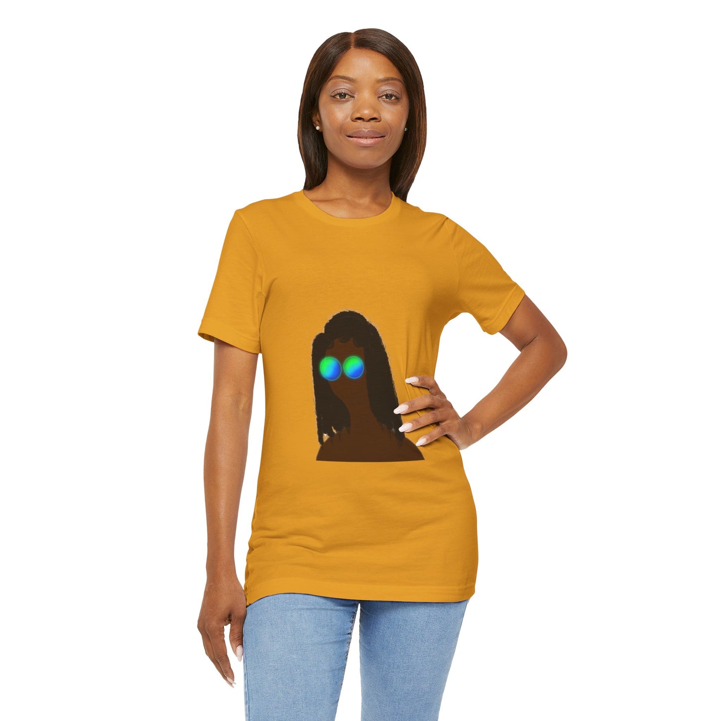 Diana - Long Frizzy Hair Unisex Softstyle T-Shirt