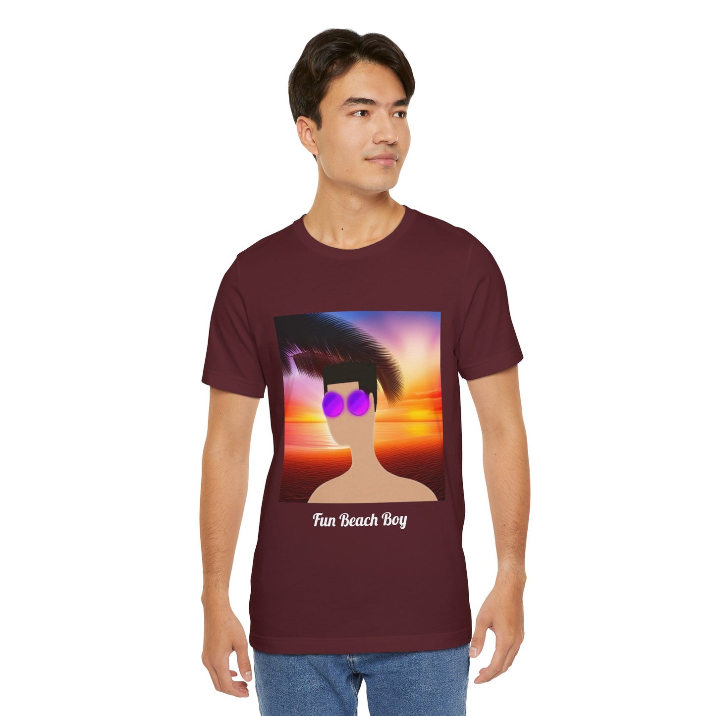 Fun Beach Boy Jaden - Unisex Softstyle T-Shirt