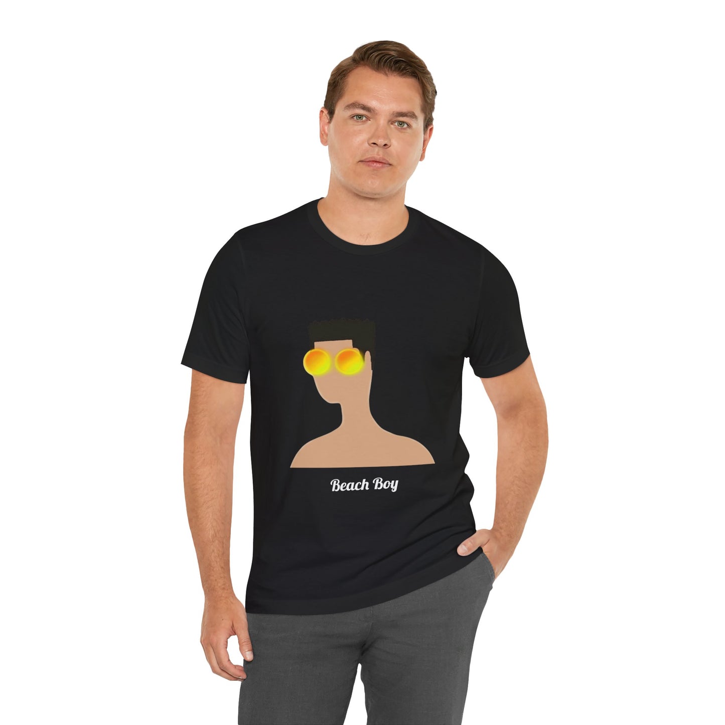 Plain Beach Boy Jaden - Unisex Softstyle T-Shirt