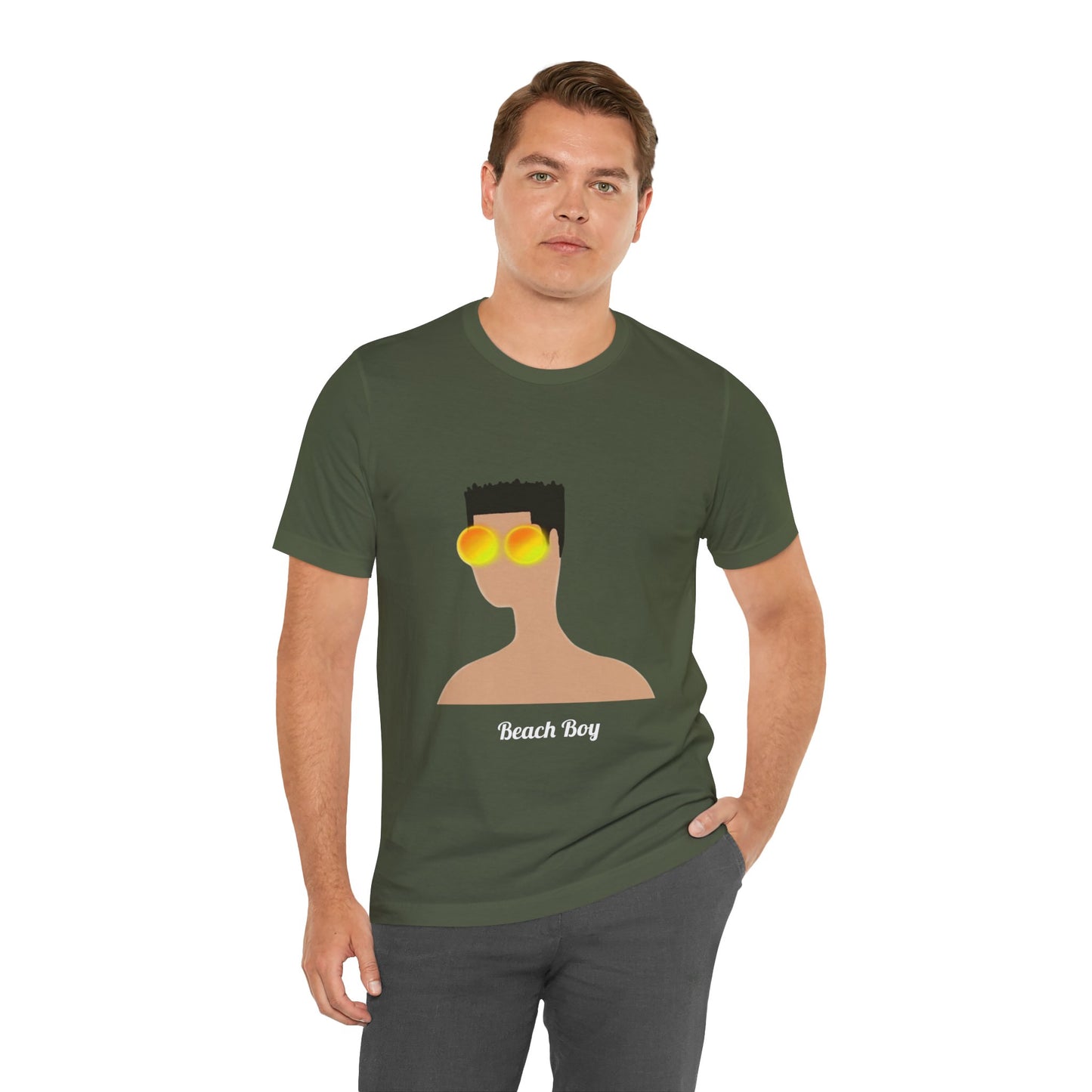 Plain Beach Boy Jaden - Unisex Softstyle T-Shirt