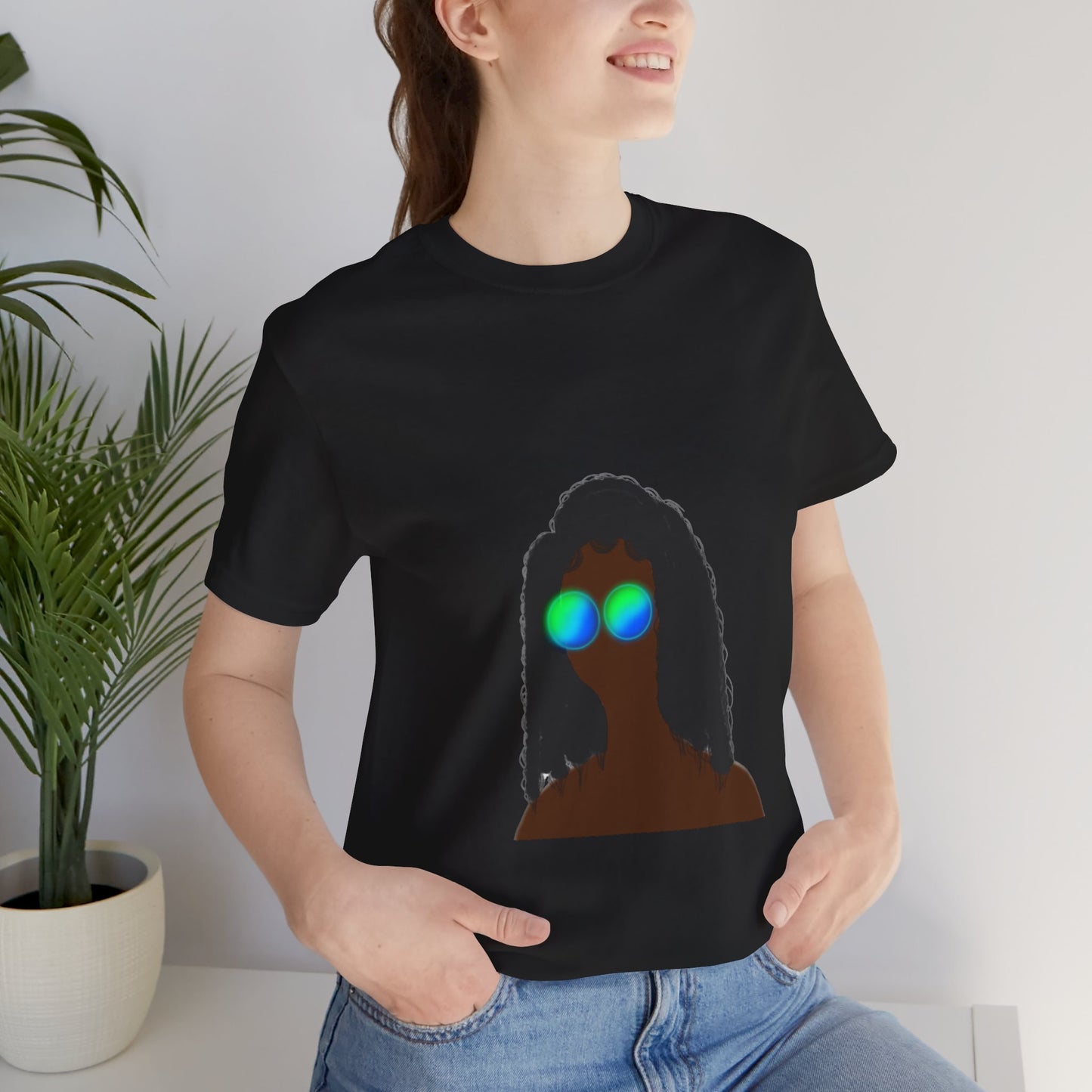 Diana - Long Frizzy Hair Unisex Softstyle T-Shirt