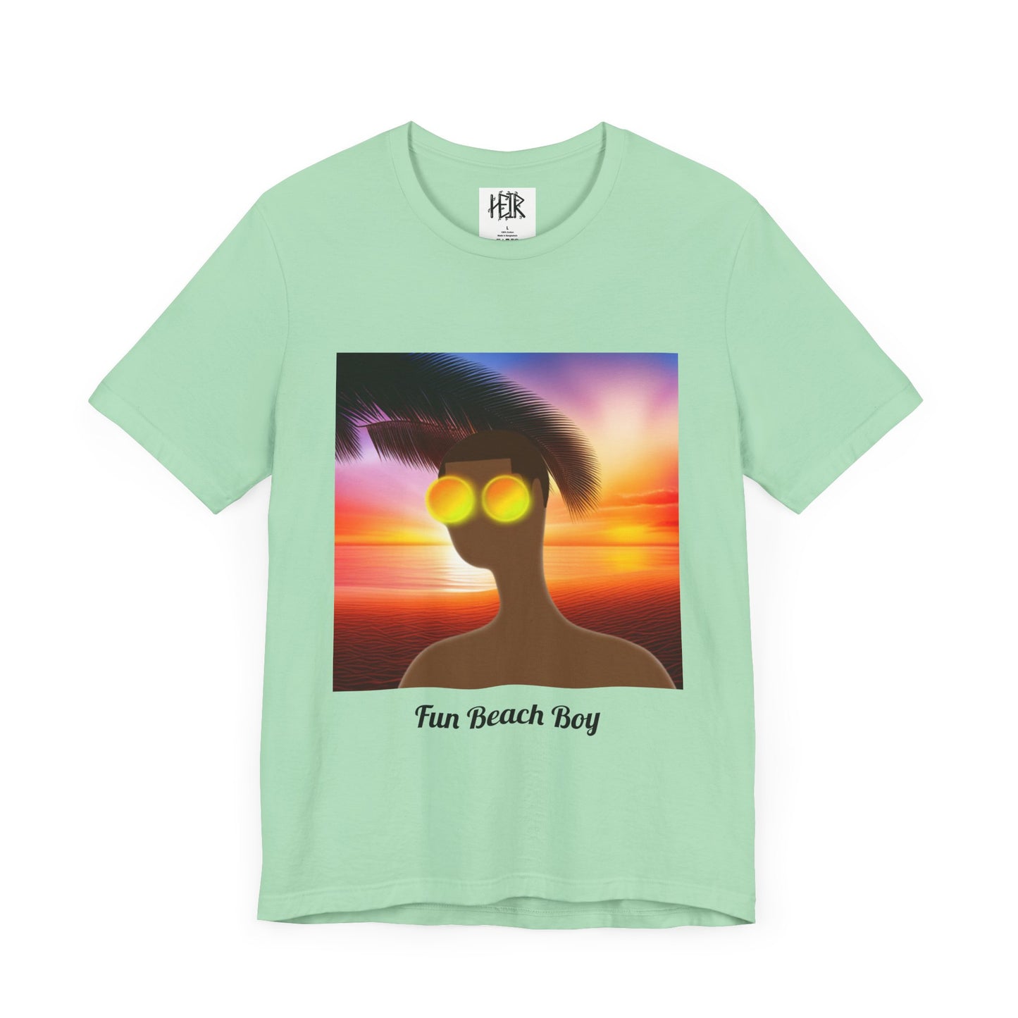 Fun Beach Boy Jeremiah - Unisex Softstyle T-Shirt