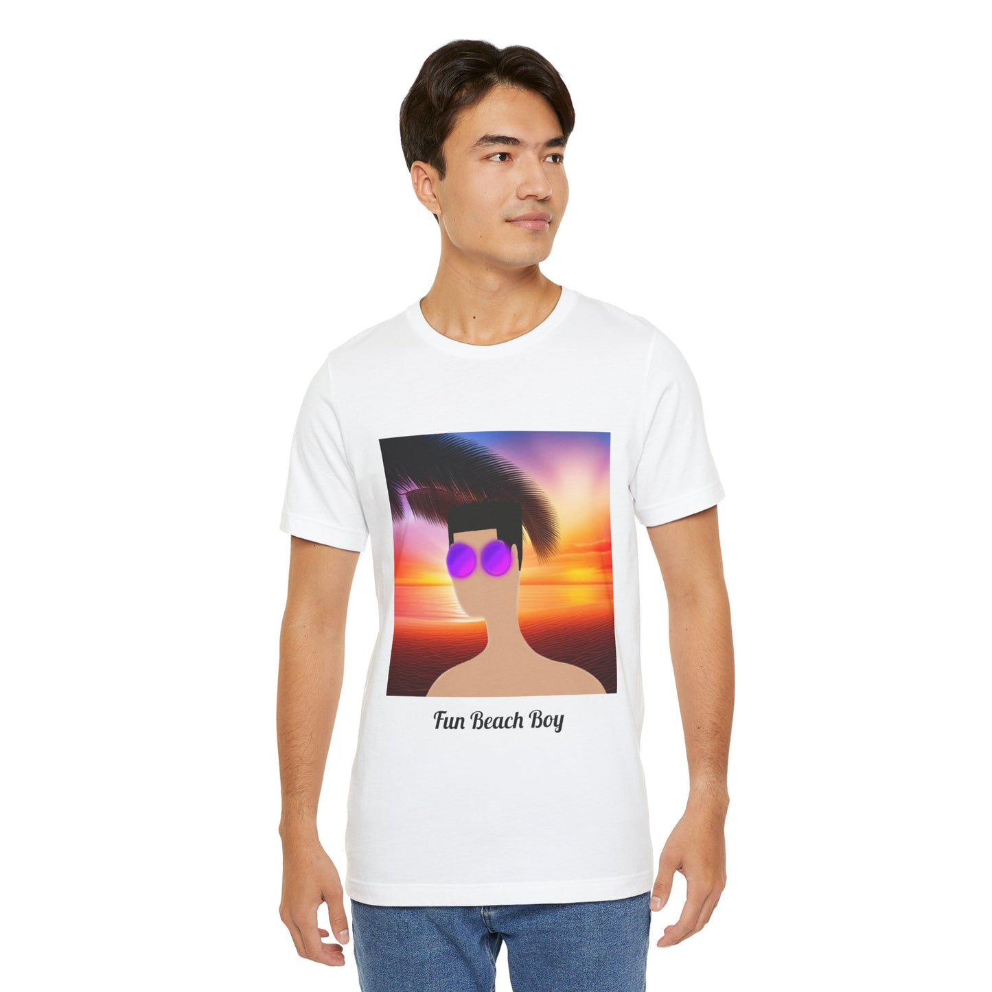 Fun Beach Boy Jaden - Unisex Softstyle T-Shirt