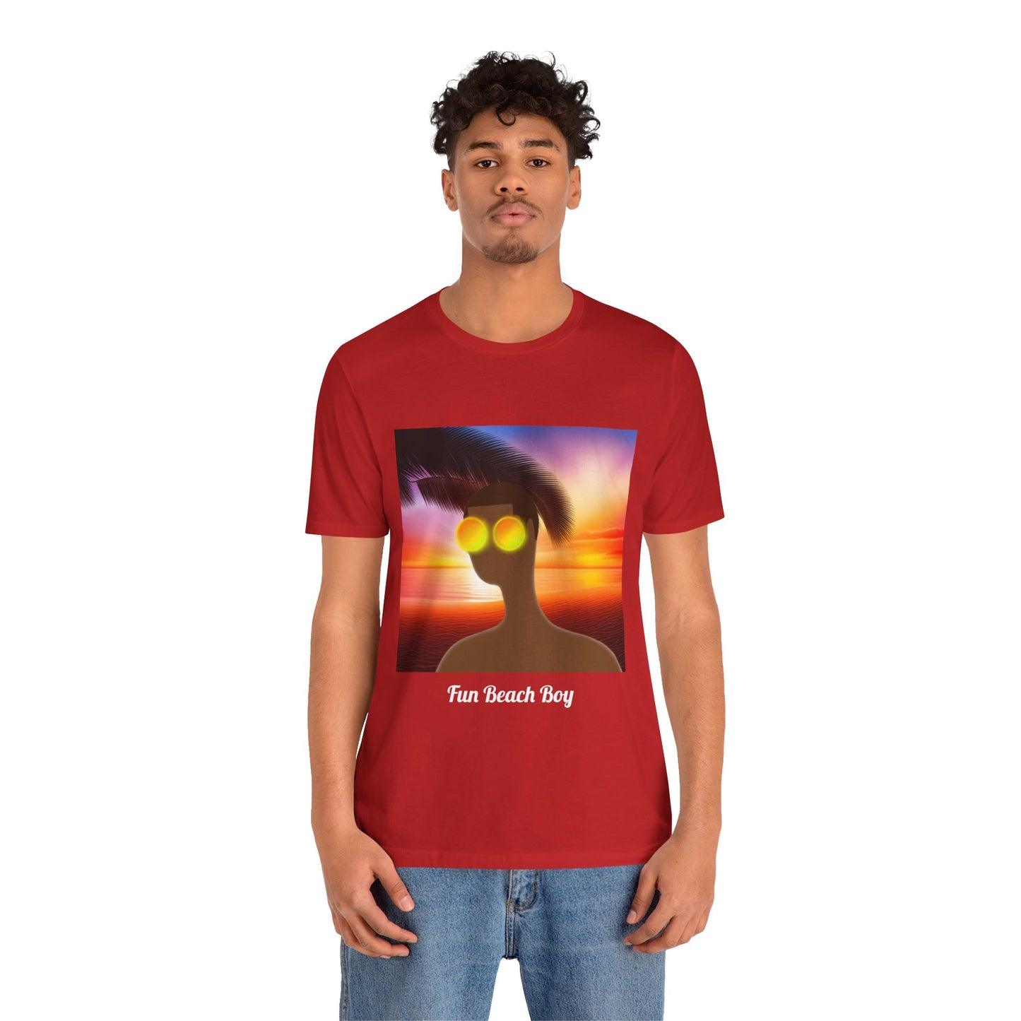 Fun Beach Boy Jeremiah - Unisex Softstyle T-Shirt