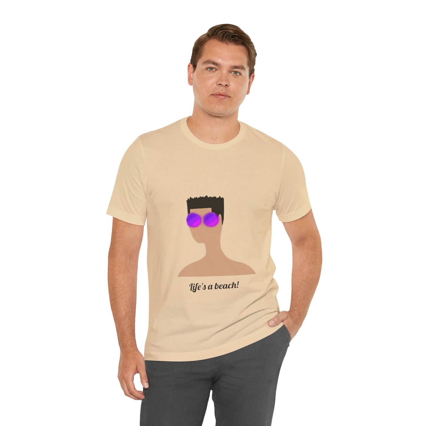 Plain Beach Boy Jaden - Unisex Softstyle T-Shirt