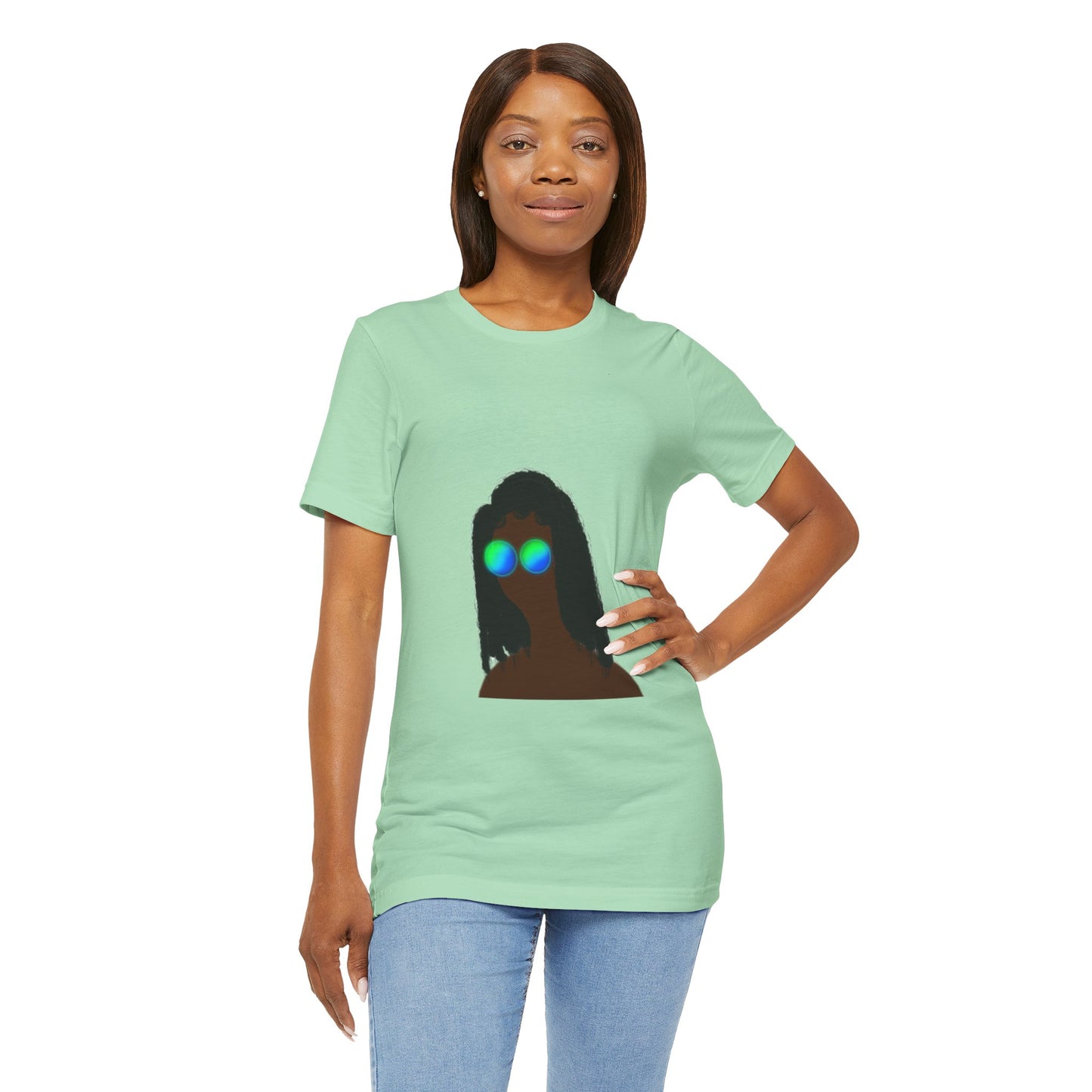 Diana - Long Frizzy Hair Unisex Softstyle T-Shirt