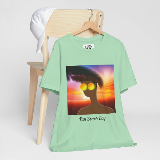 Fun Beach Boy Jeremiah - Unisex Softstyle T-Shirt