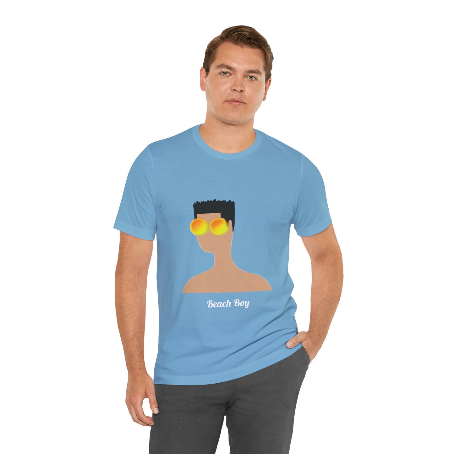 Plain Beach Boy Jaden - Unisex Softstyle T-Shirt