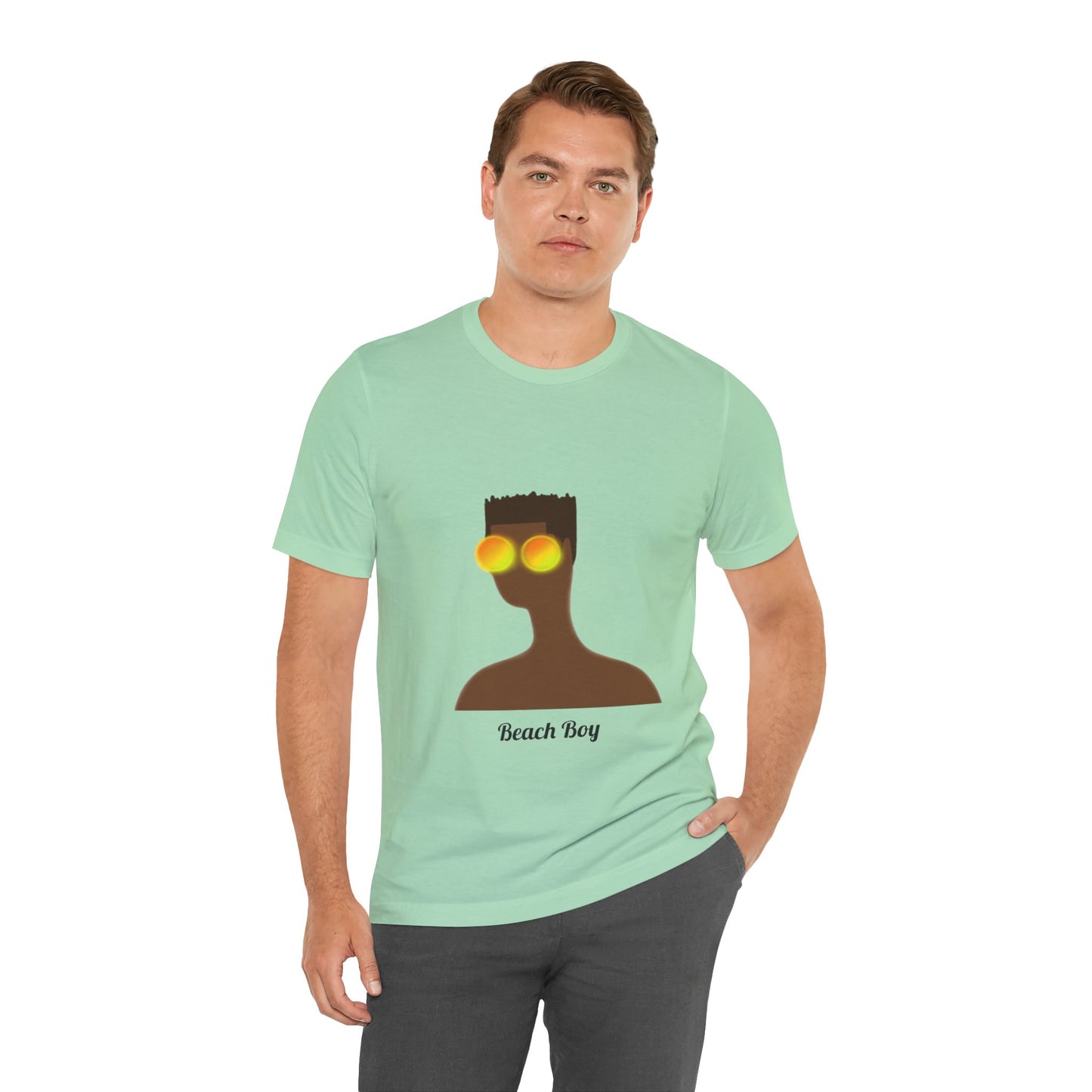 Plain Beach Boy Jaden - Unisex Softstyle T-Shirt