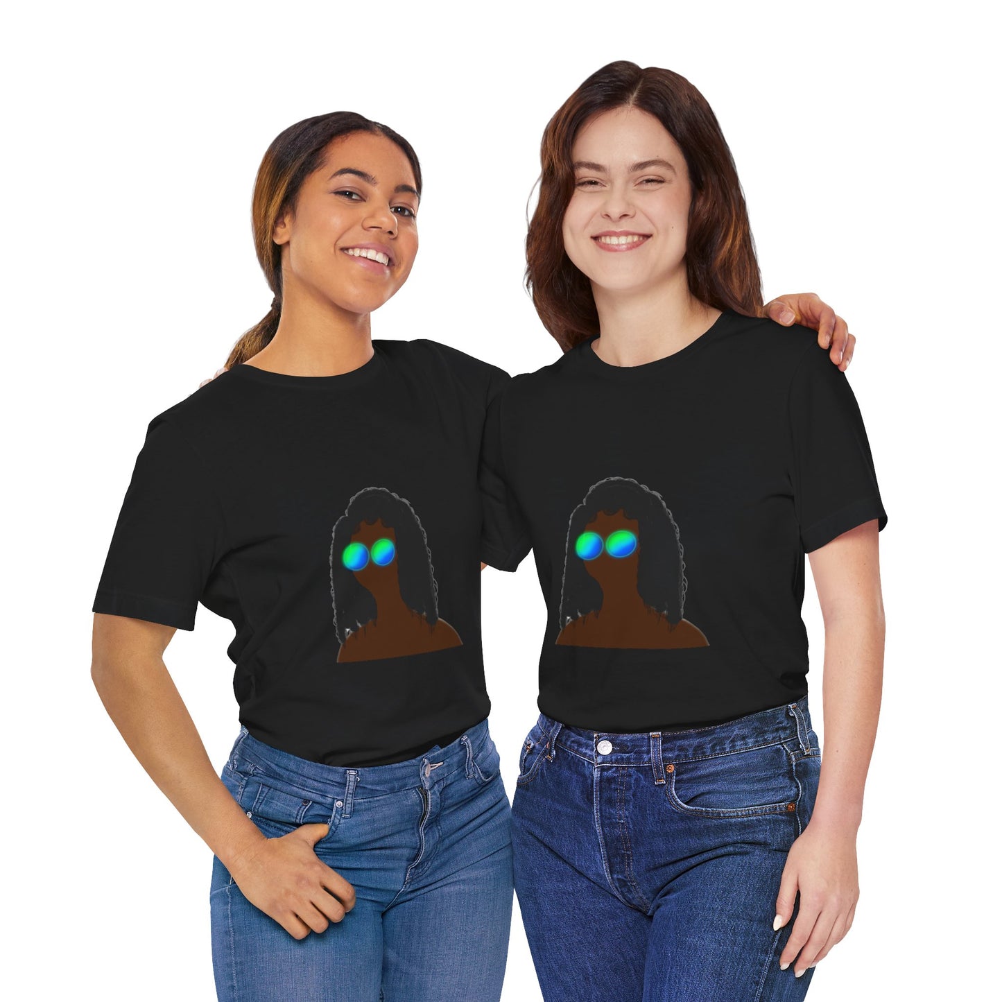 Diana - Long Frizzy Hair Unisex Softstyle T-Shirt