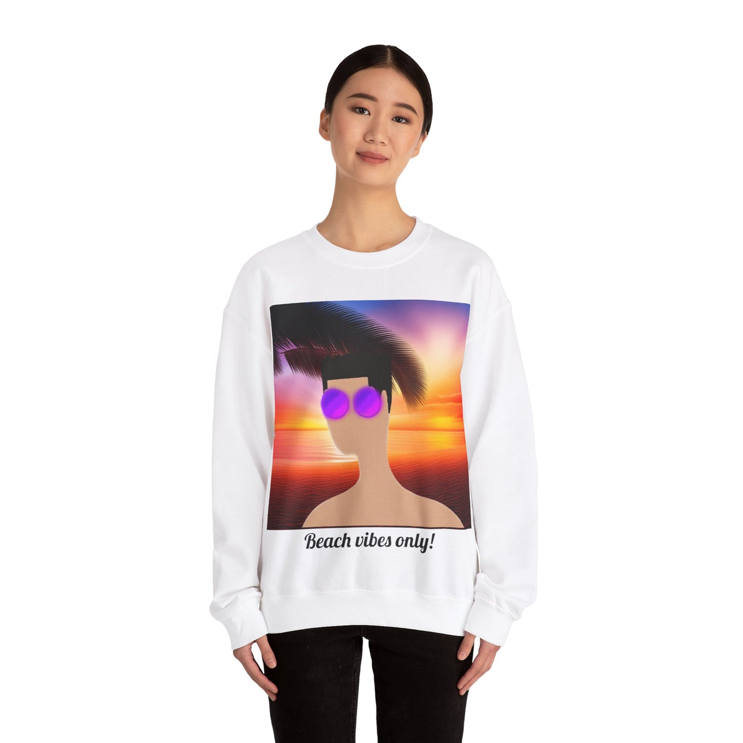 Fun Beach Boy Jaden - Unisex Crewneck Sweatshirt