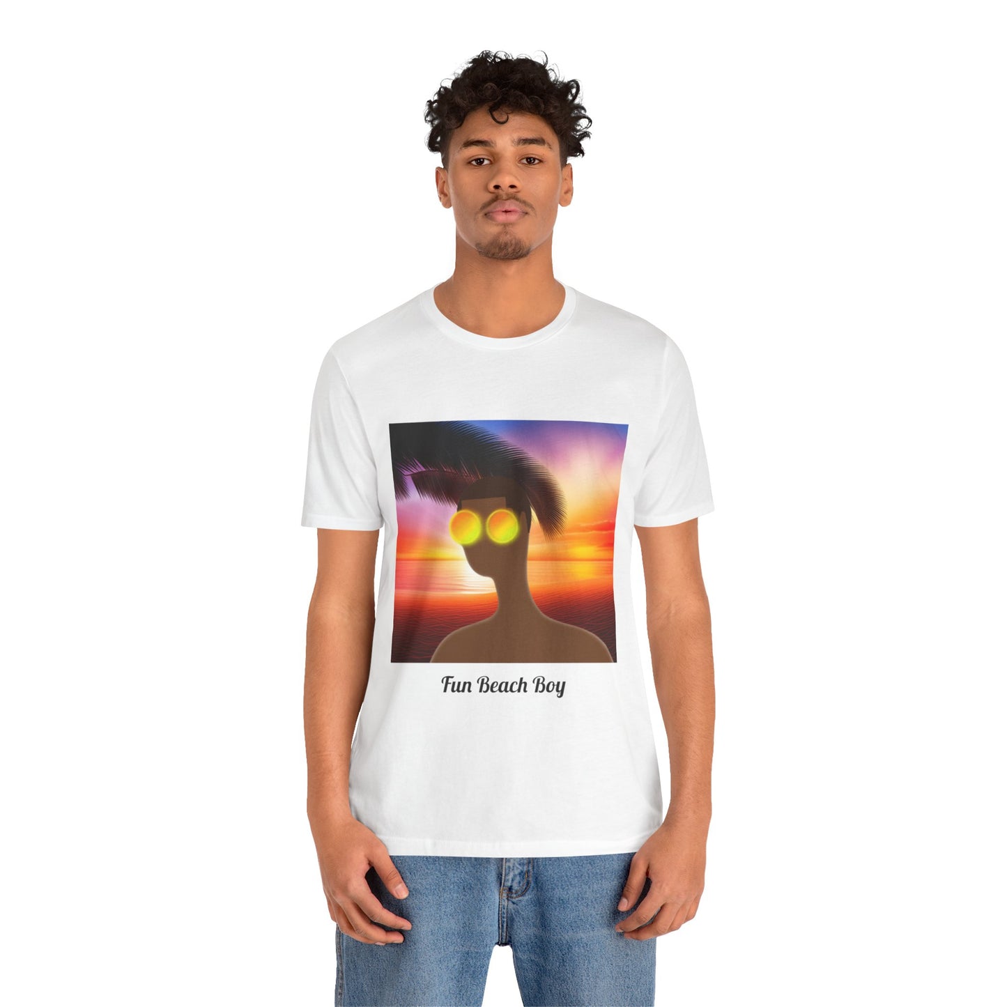 Fun Beach Boy Jeremiah - Unisex Softstyle T-Shirt