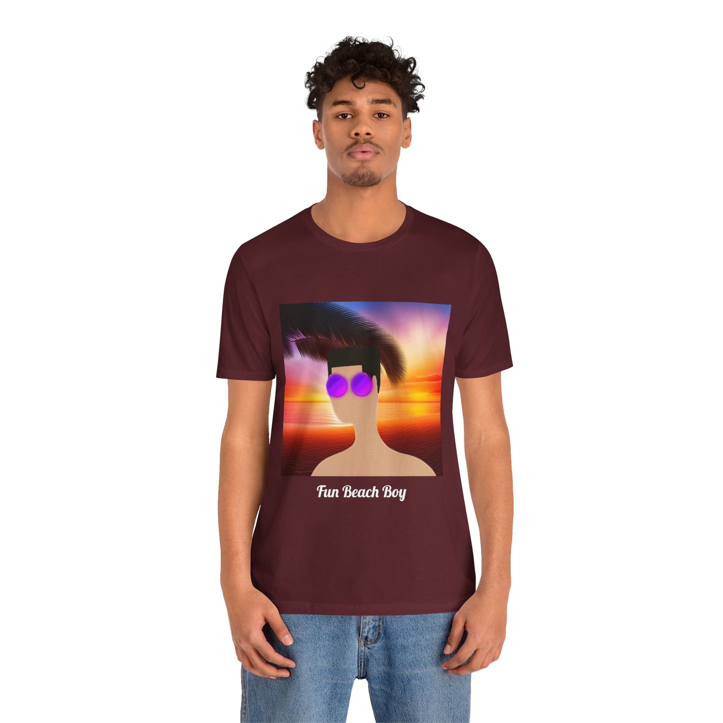 Fun Beach Boy Jaden - Unisex Softstyle T-Shirt