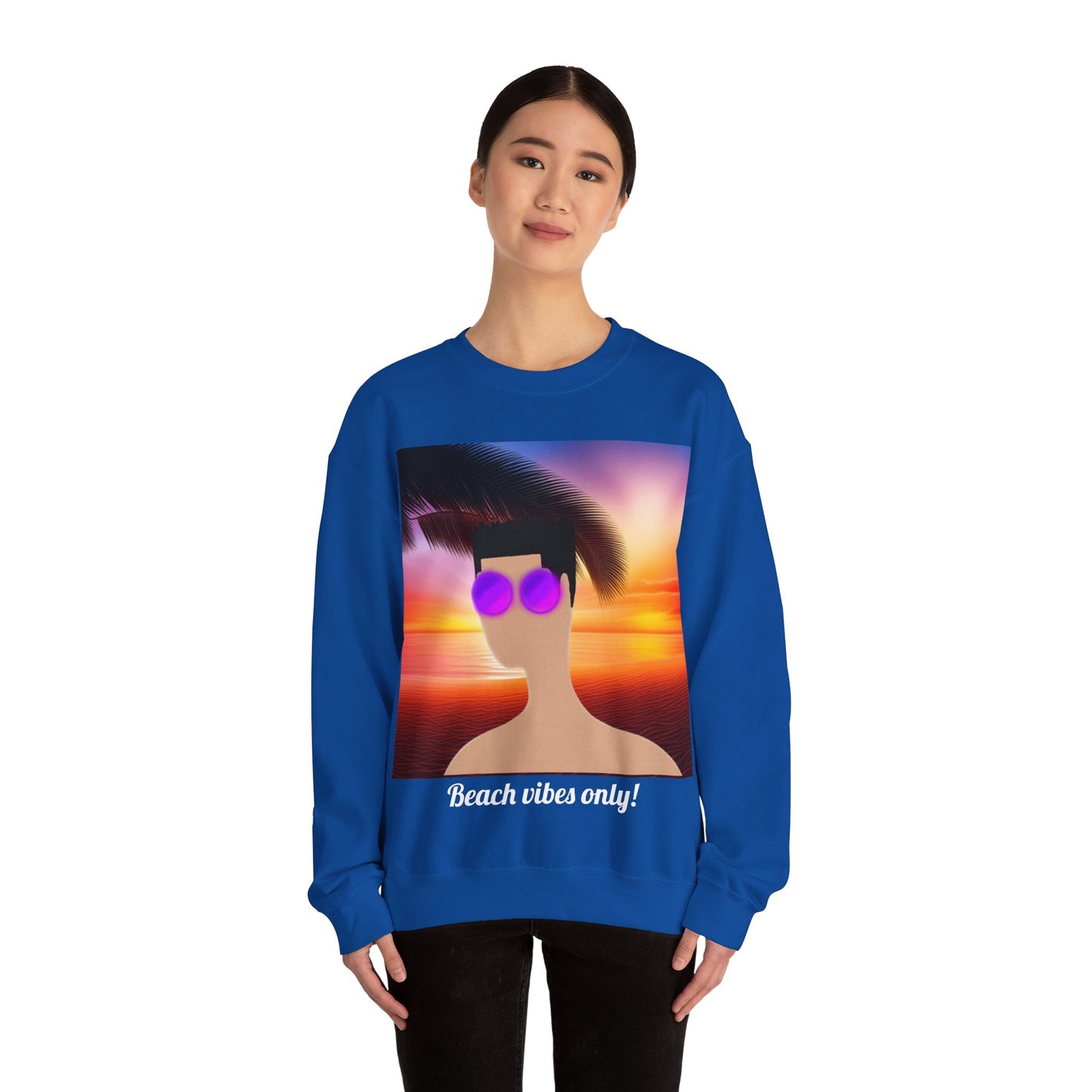 Fun Beach Boy Jaden - Unisex Crewneck Sweatshirt