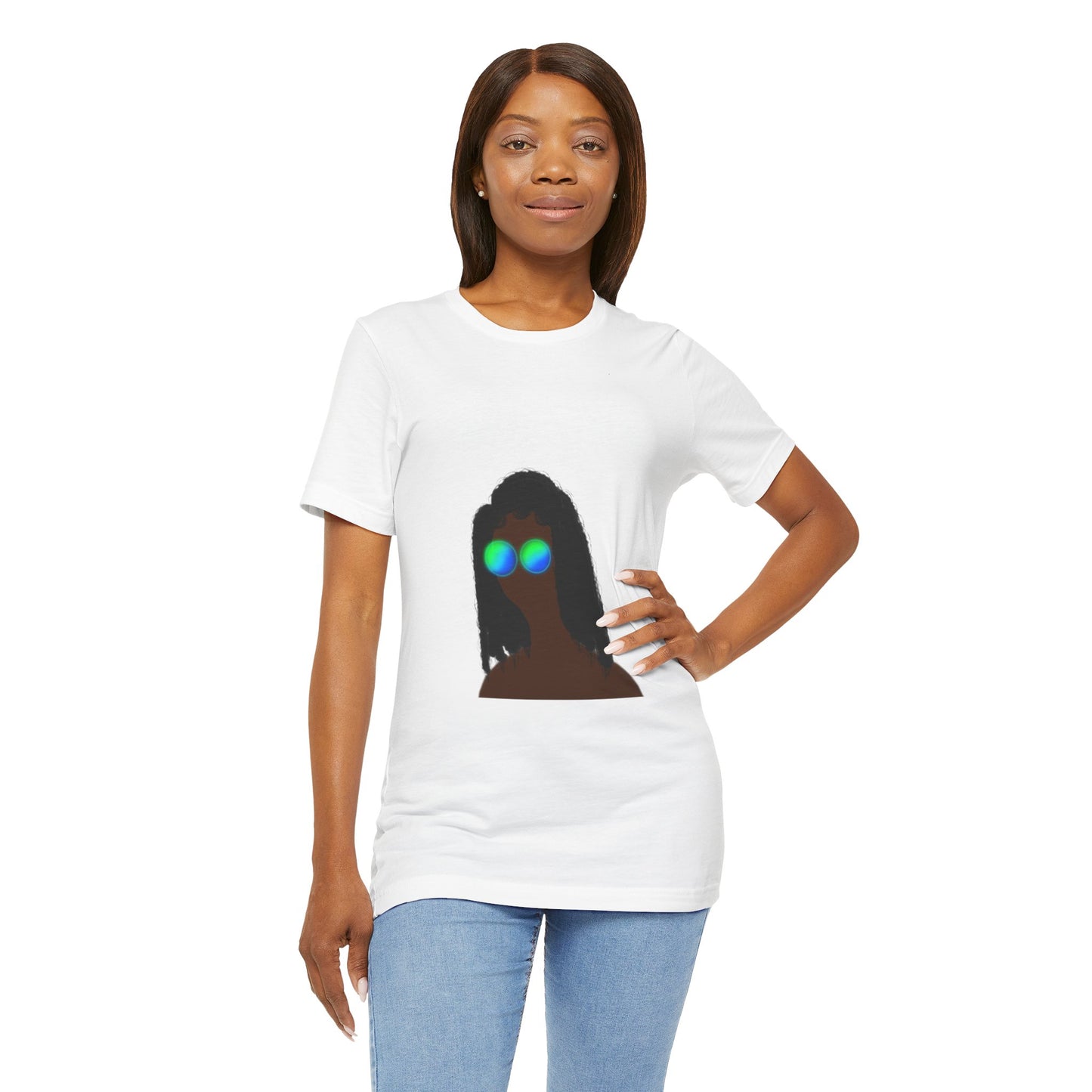 Diana - Long Frizzy Hair Unisex Softstyle T-Shirt