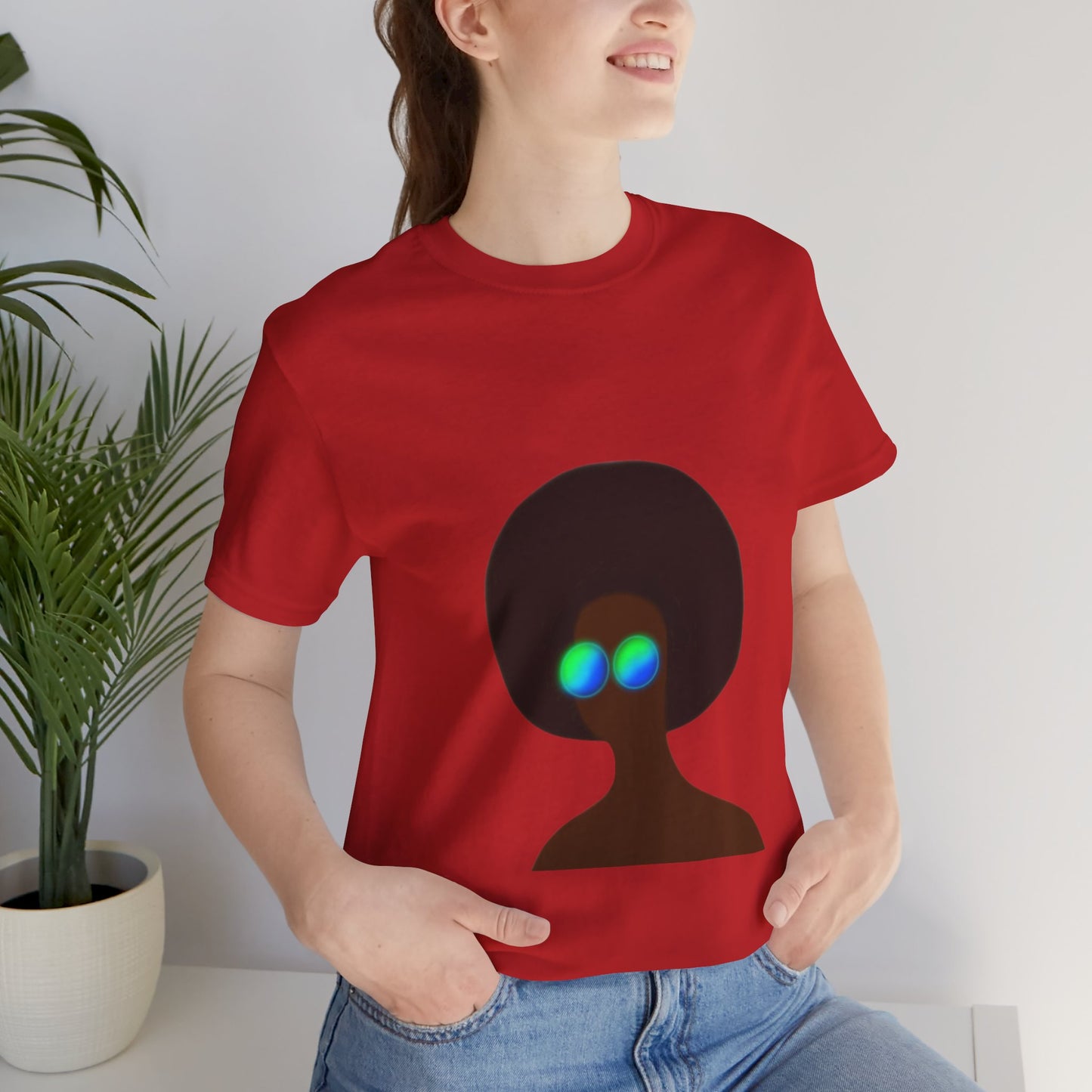 Christine - Afro Hair Unisex Softstyle T-Shirt