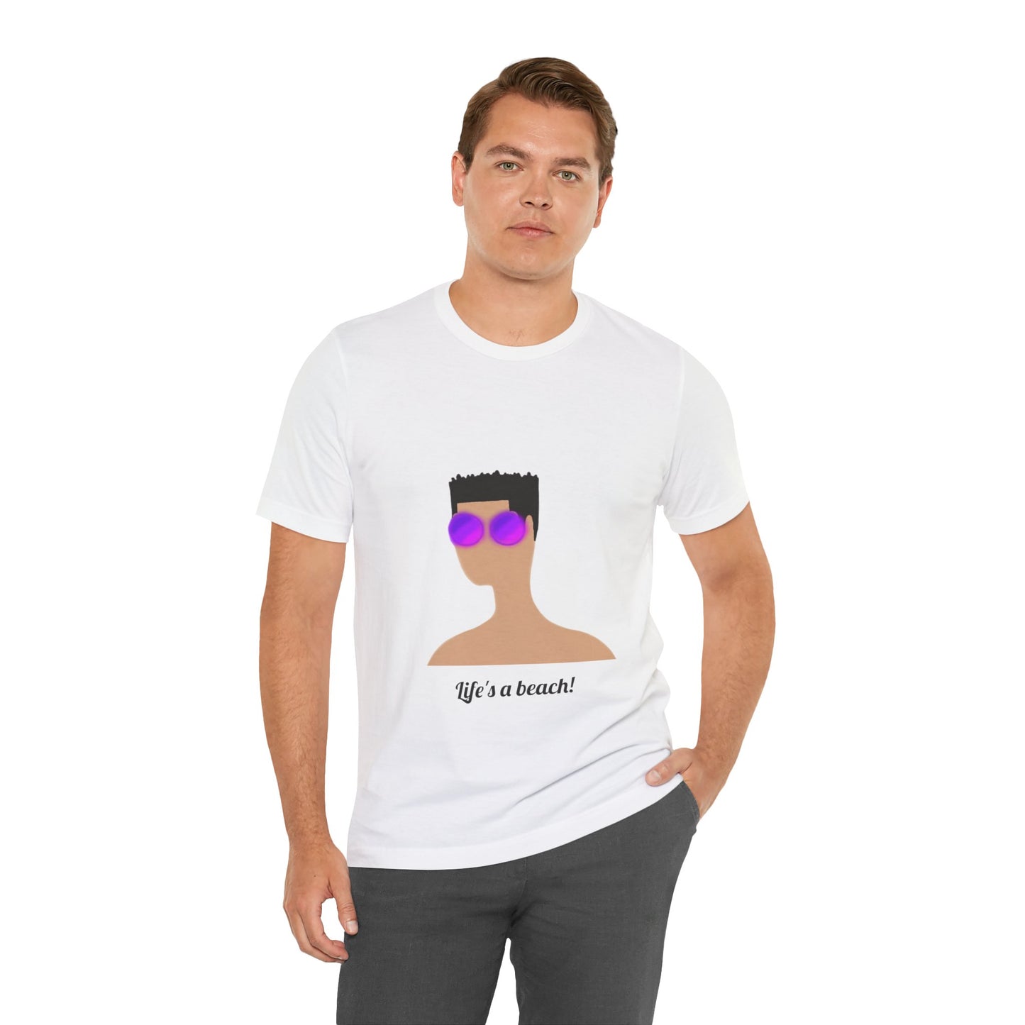 Plain Beach Boy Jaden - Unisex Softstyle T-Shirt