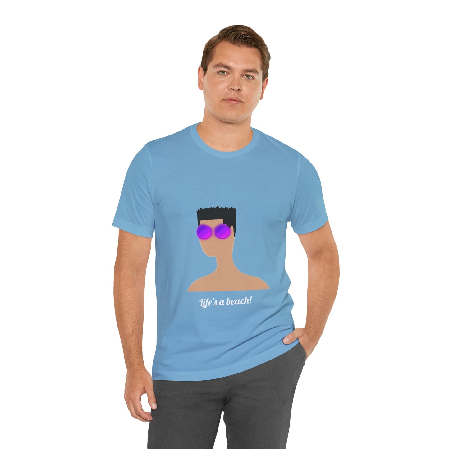 Plain Beach Boy Jaden - Unisex Softstyle T-Shirt