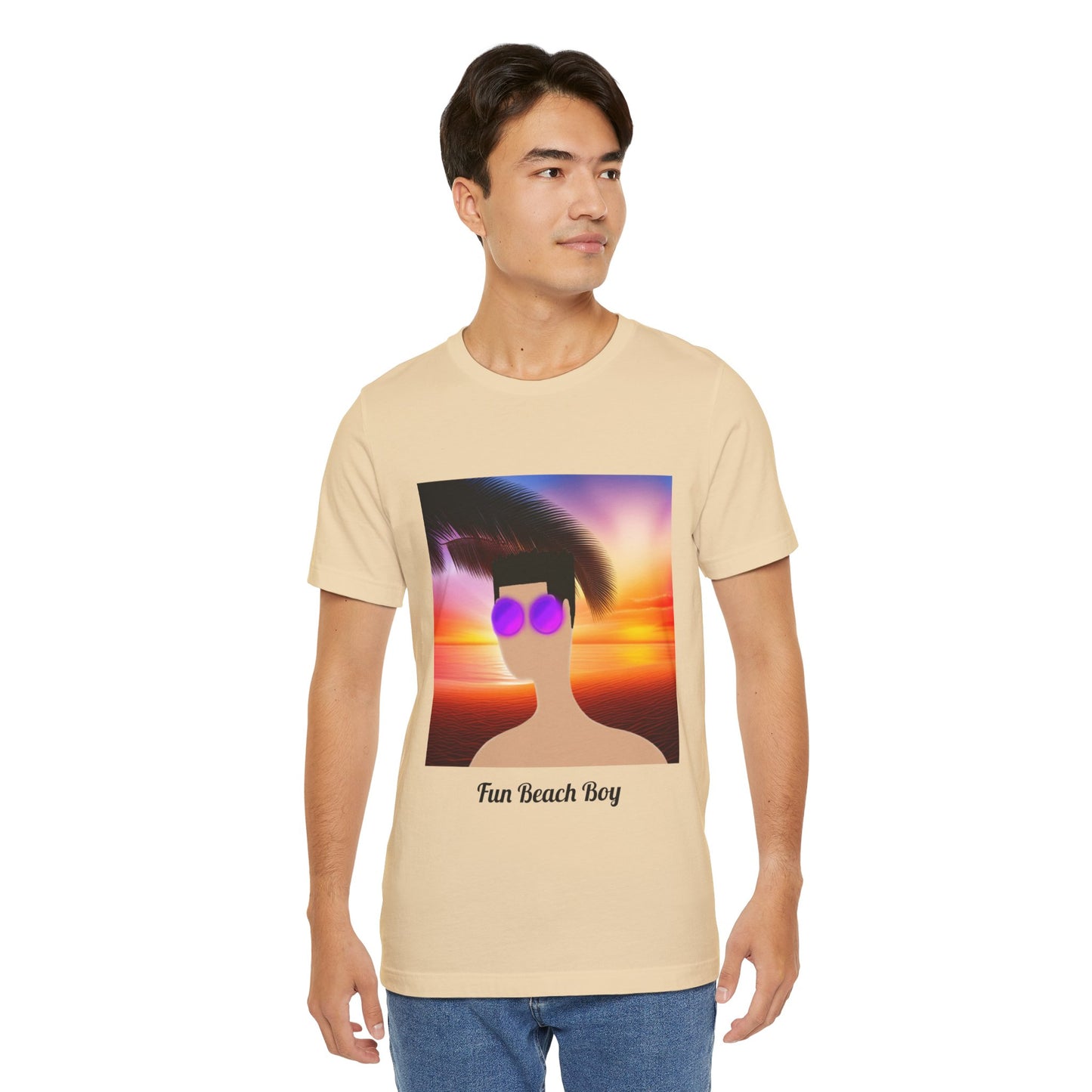 Fun Beach Boy Jaden - Unisex Softstyle T-Shirt